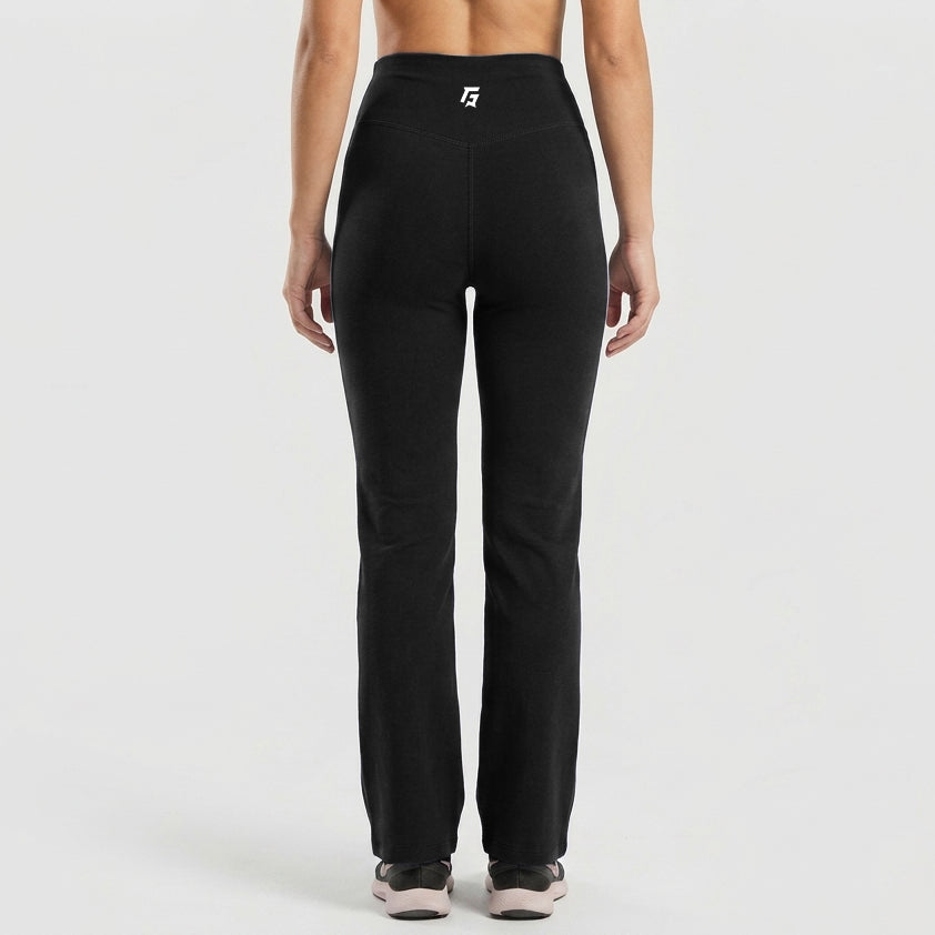 Pulse Flared Leggings (Black)