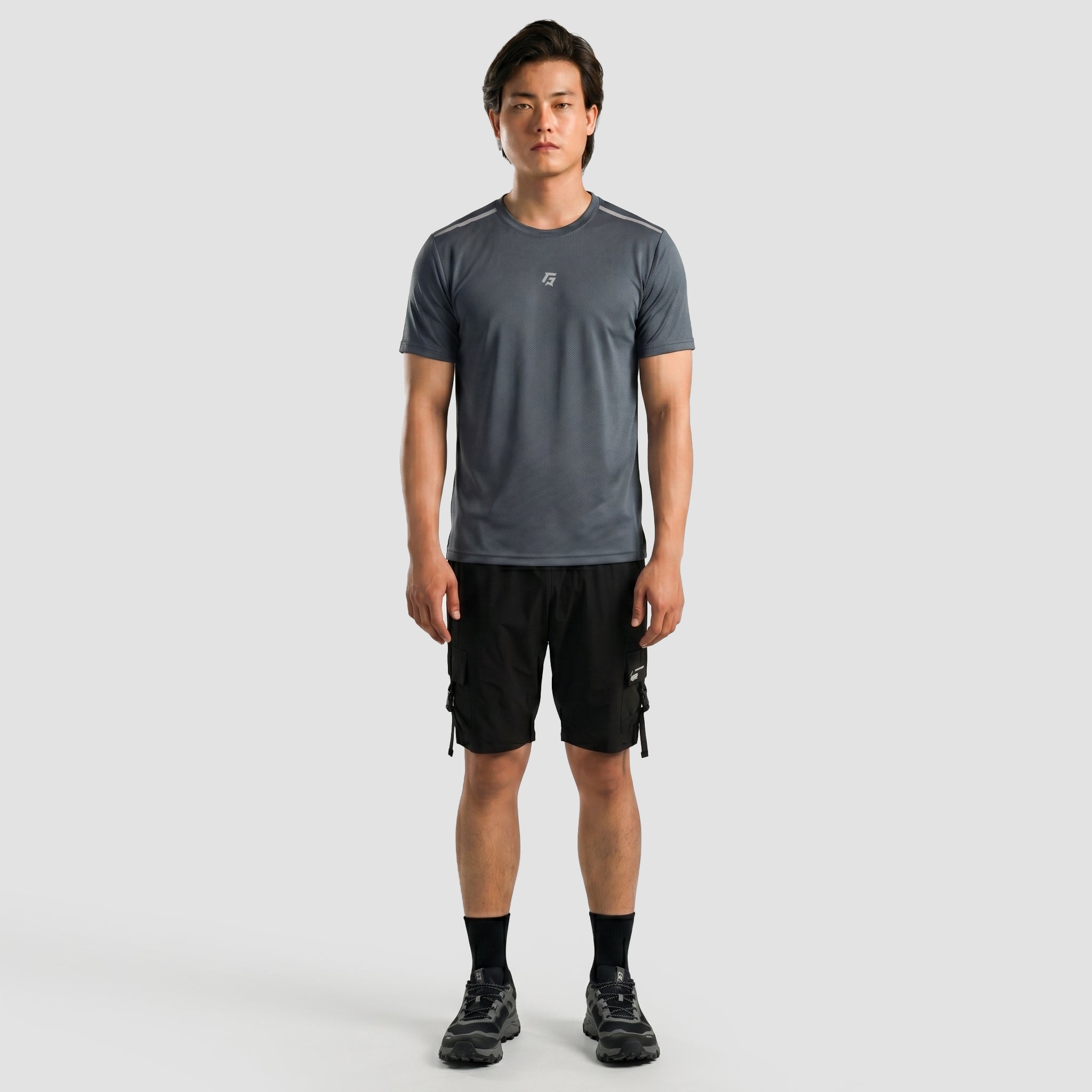 Gain 21 Tee (Pu Grey)