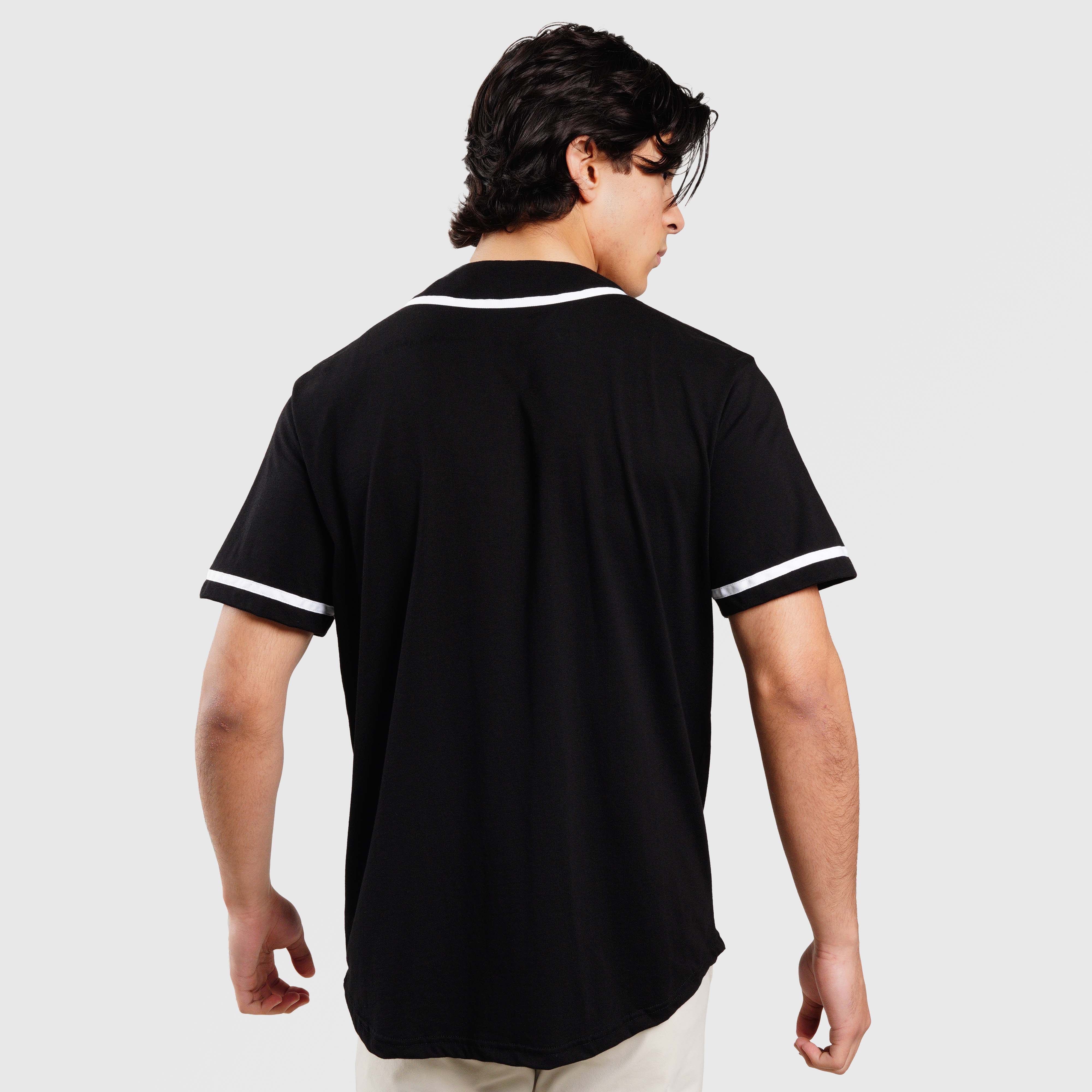 Baseball Tee Black