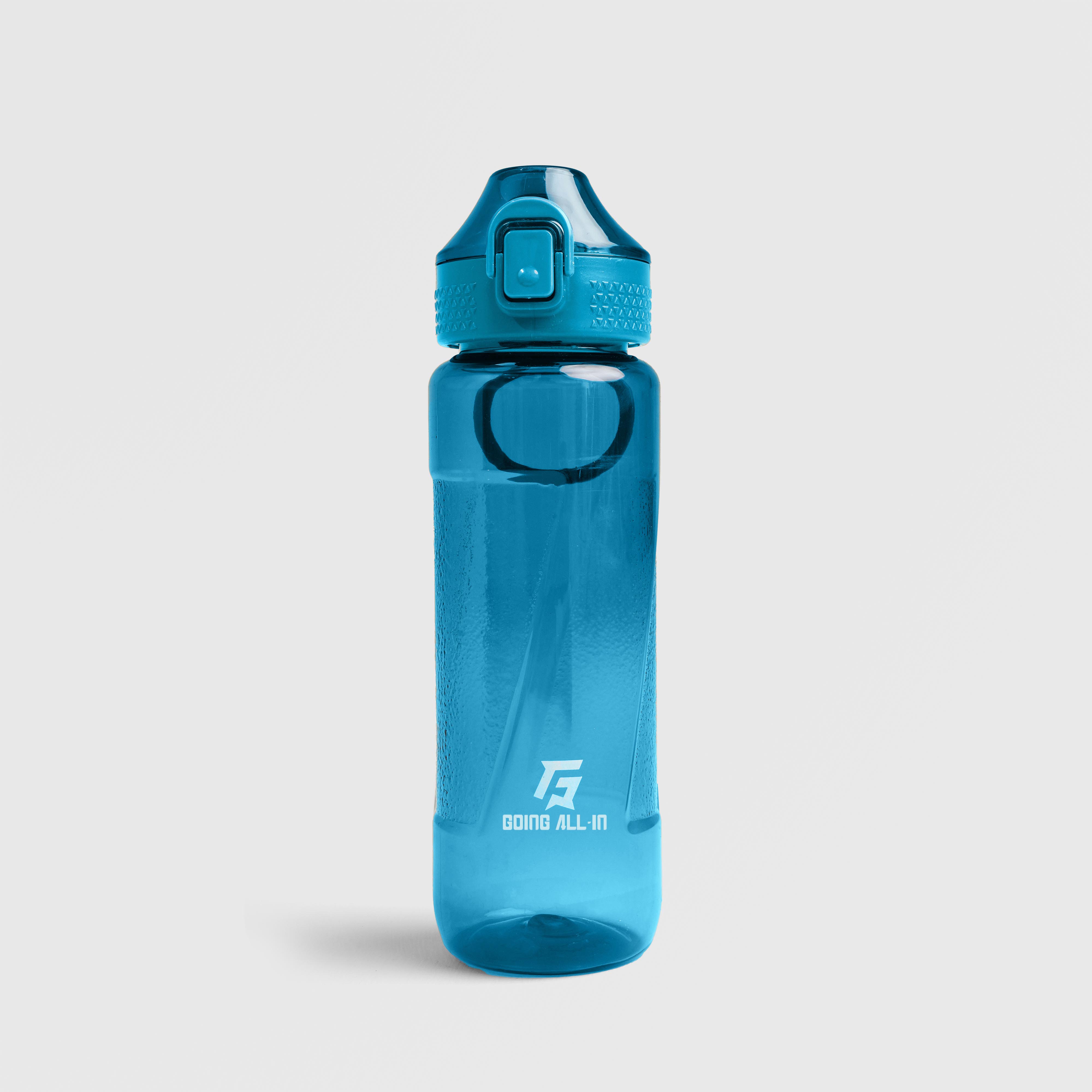 Straight Sports Bottle 800ml (Aqua Blue)