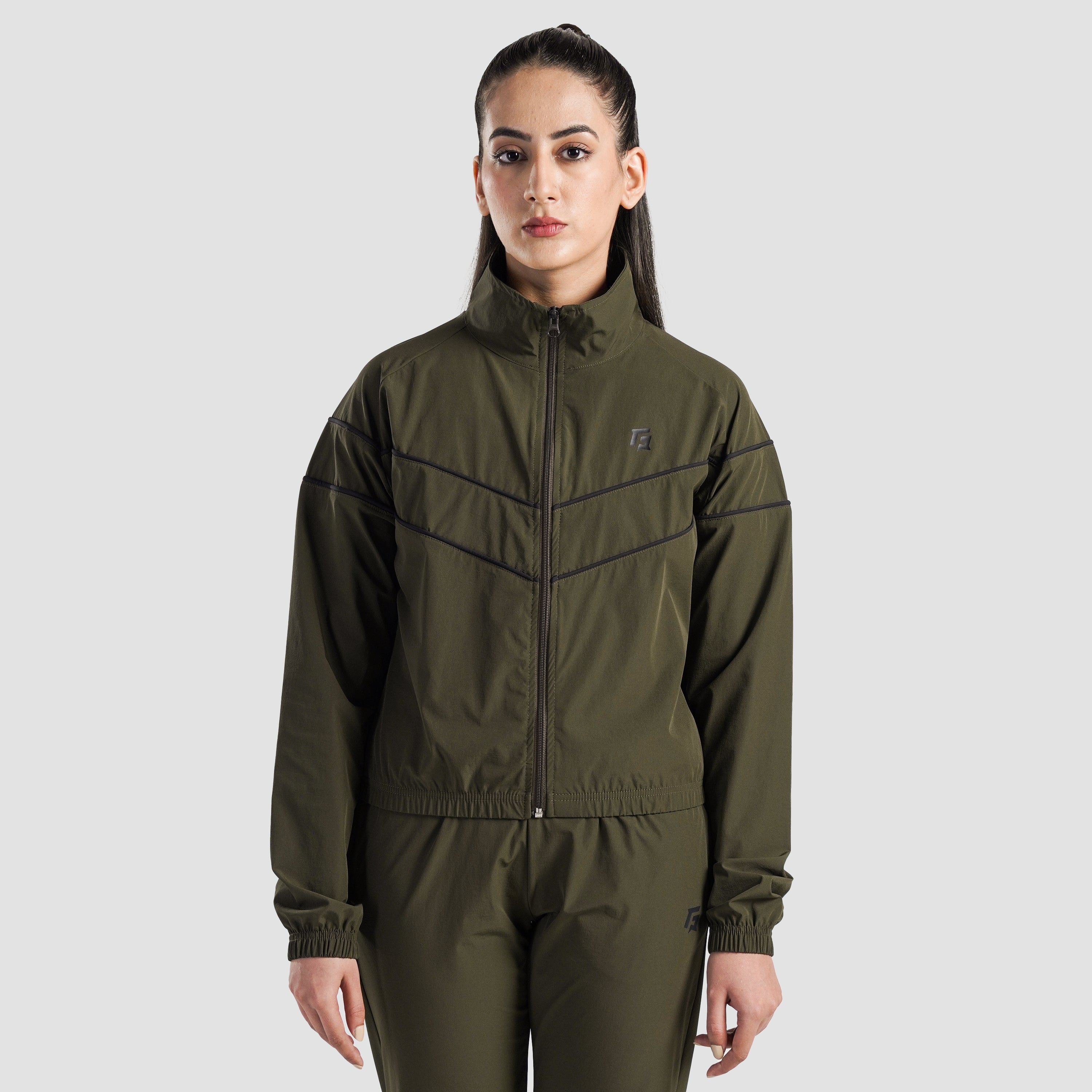 AirFlex Zipper Jacket (Olive)