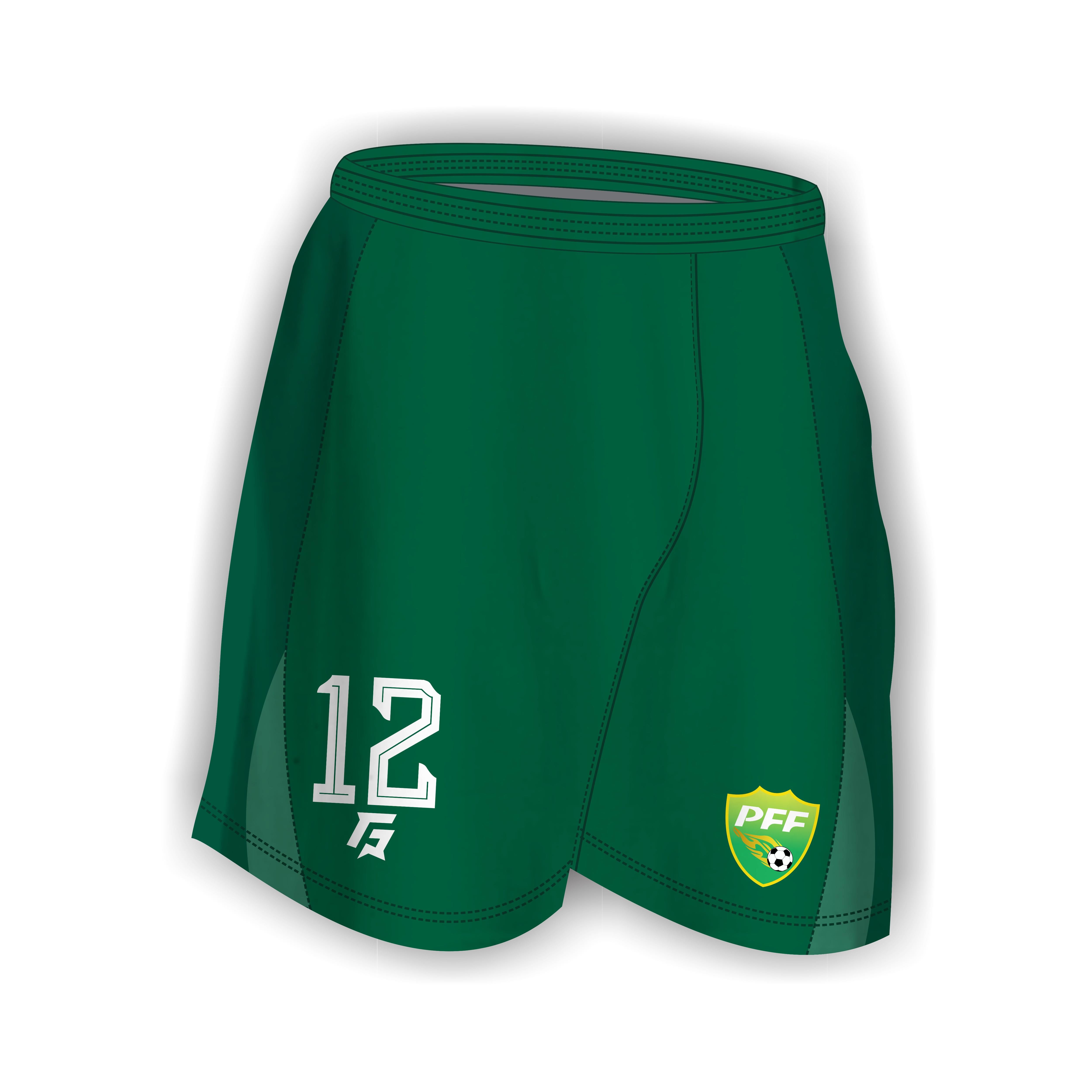 PFF Home Kit Customized Shorts 2025 (Green)