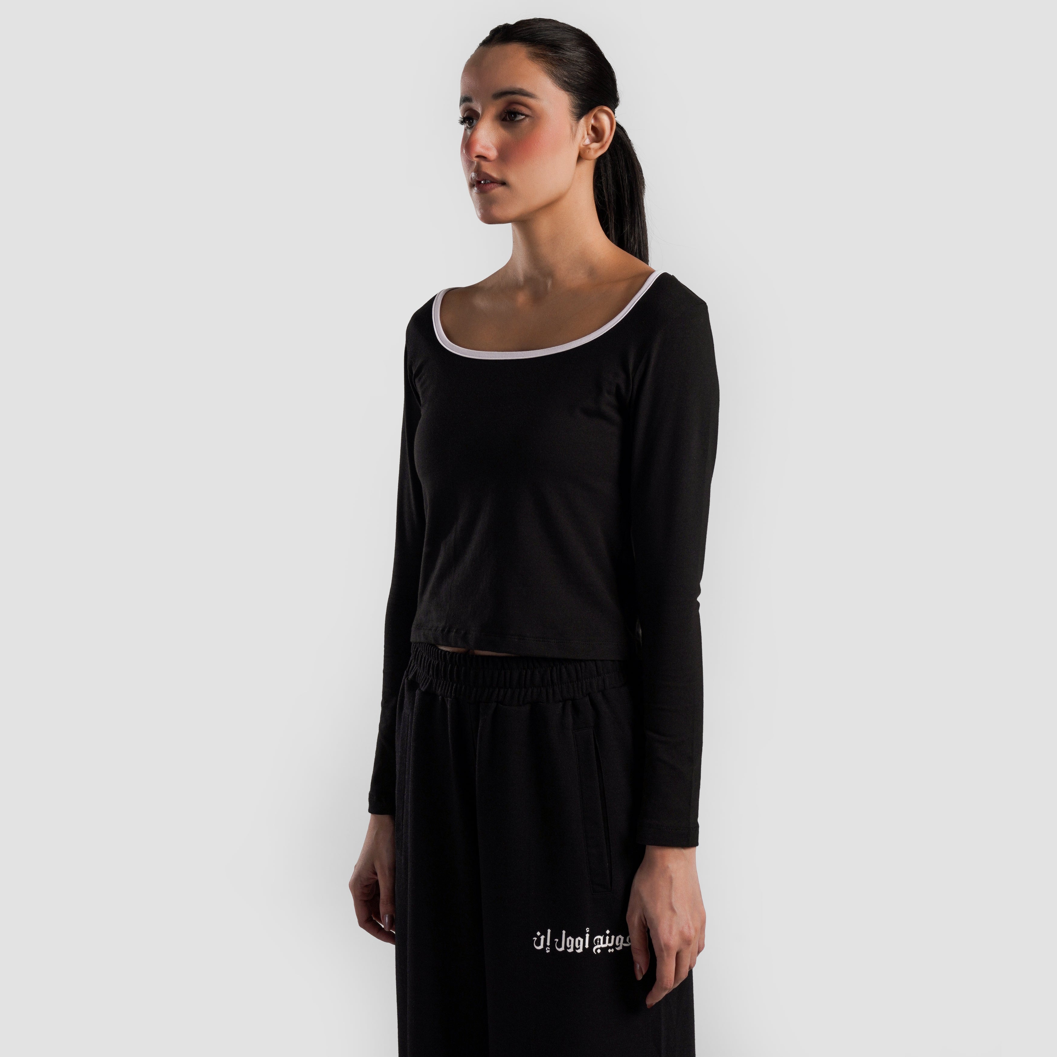 Lean In Tee (Black)