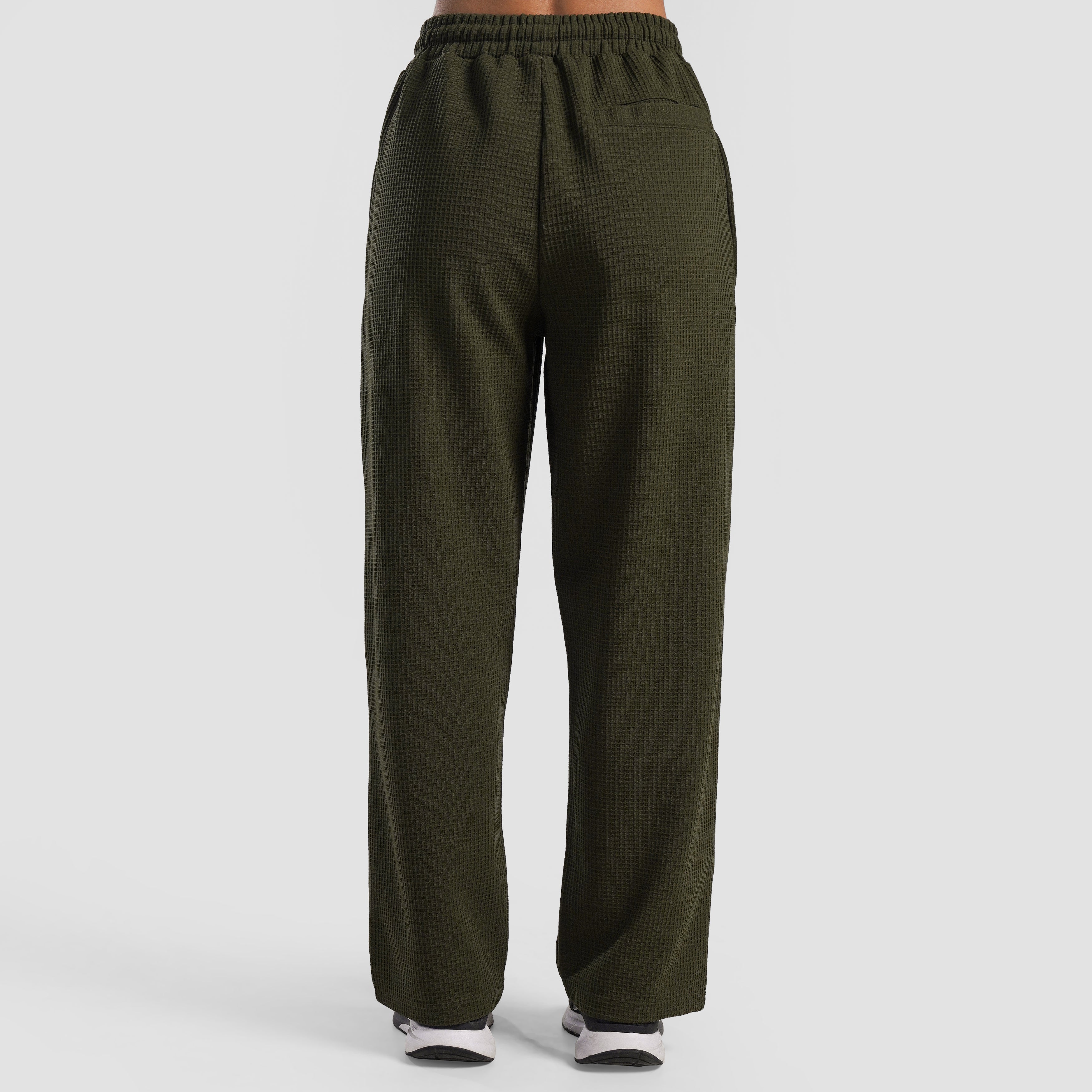 Waffle Unisex Trousers (Olive)