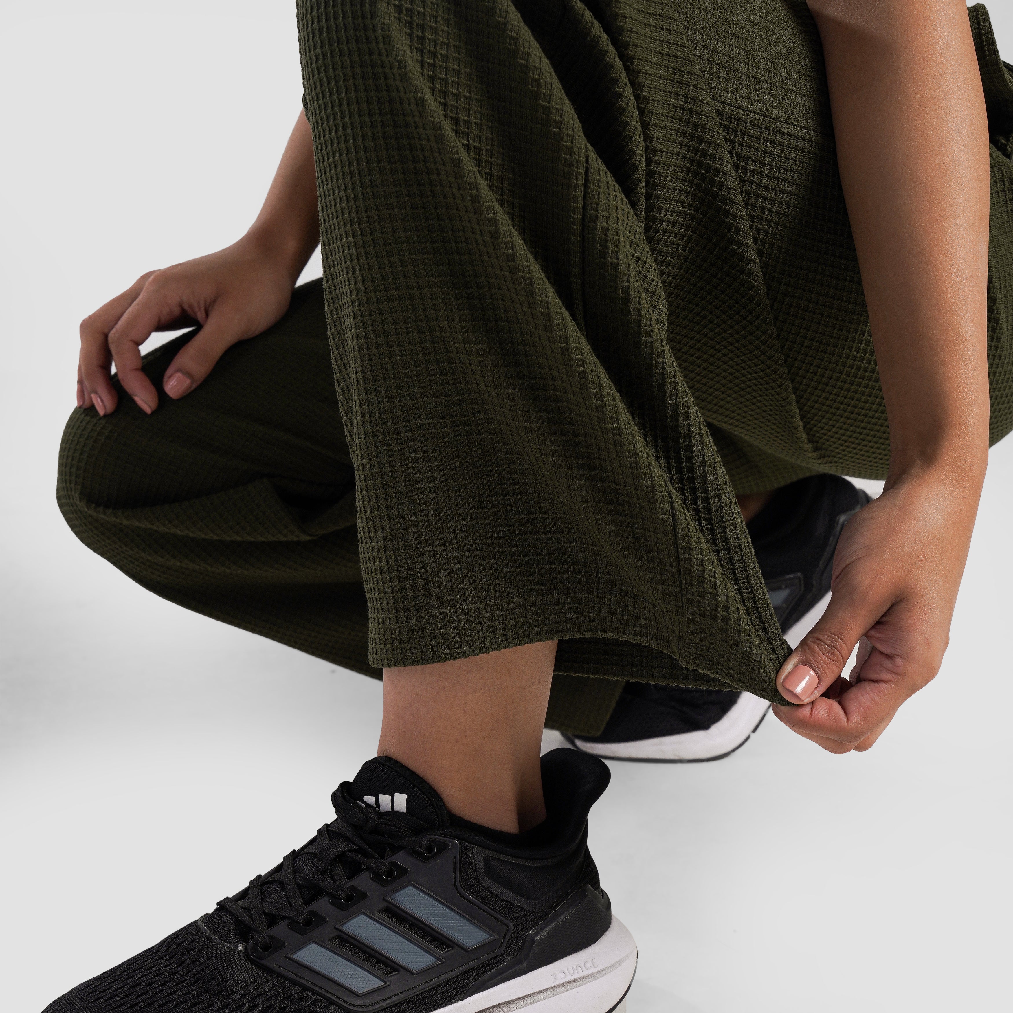 Waffle Unisex Trousers (Olive)