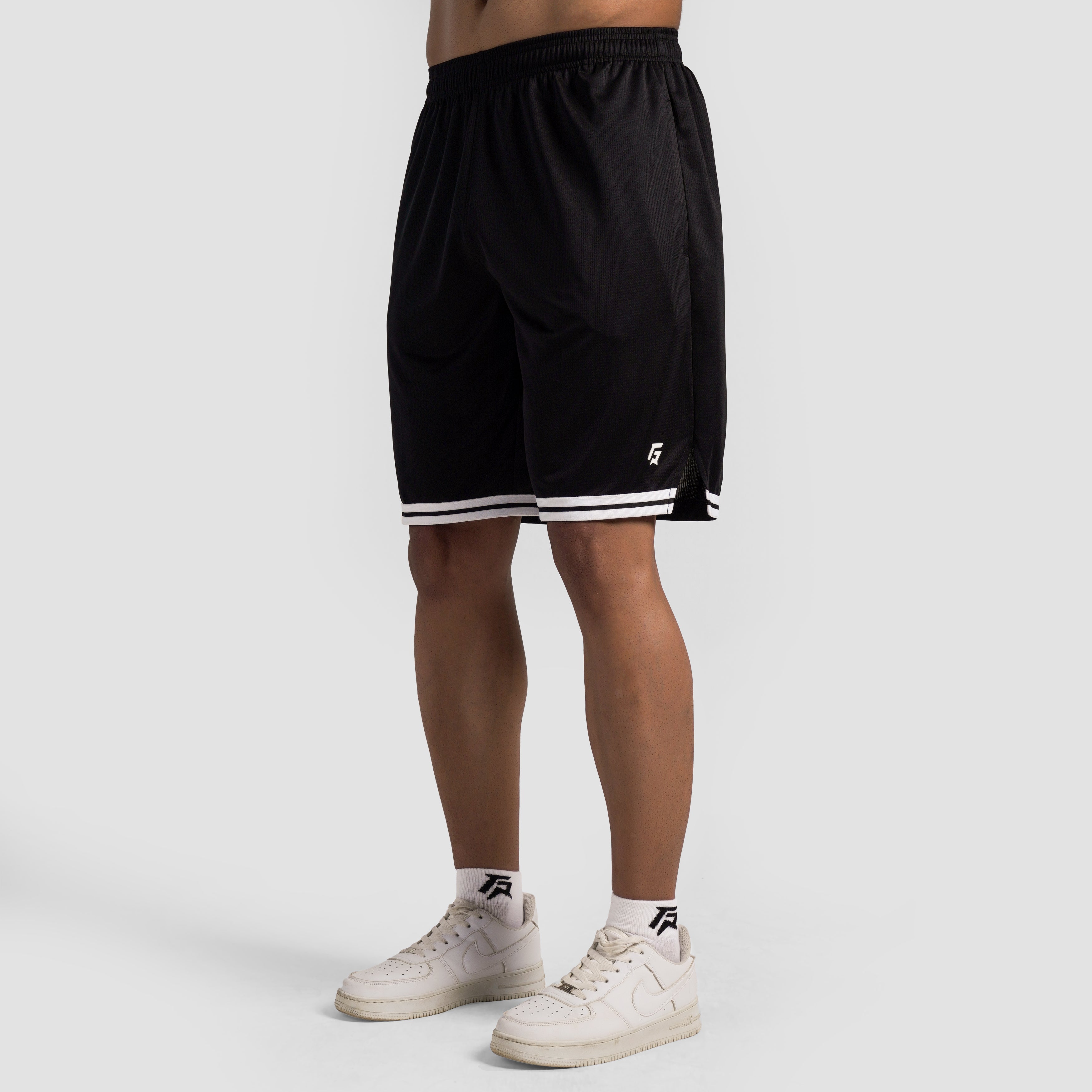 Mesh Flex Shorts (Black)