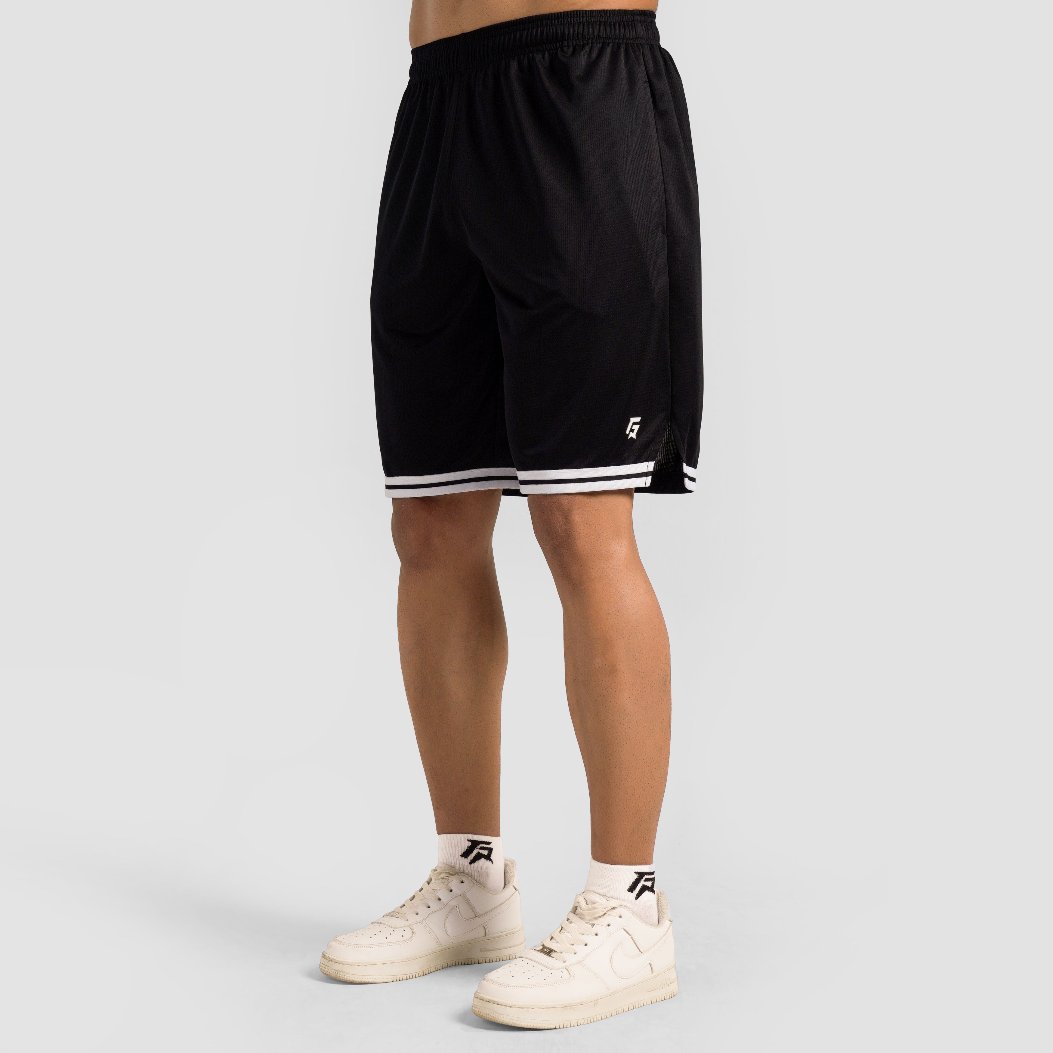 Mesh Flex Shorts (Black)