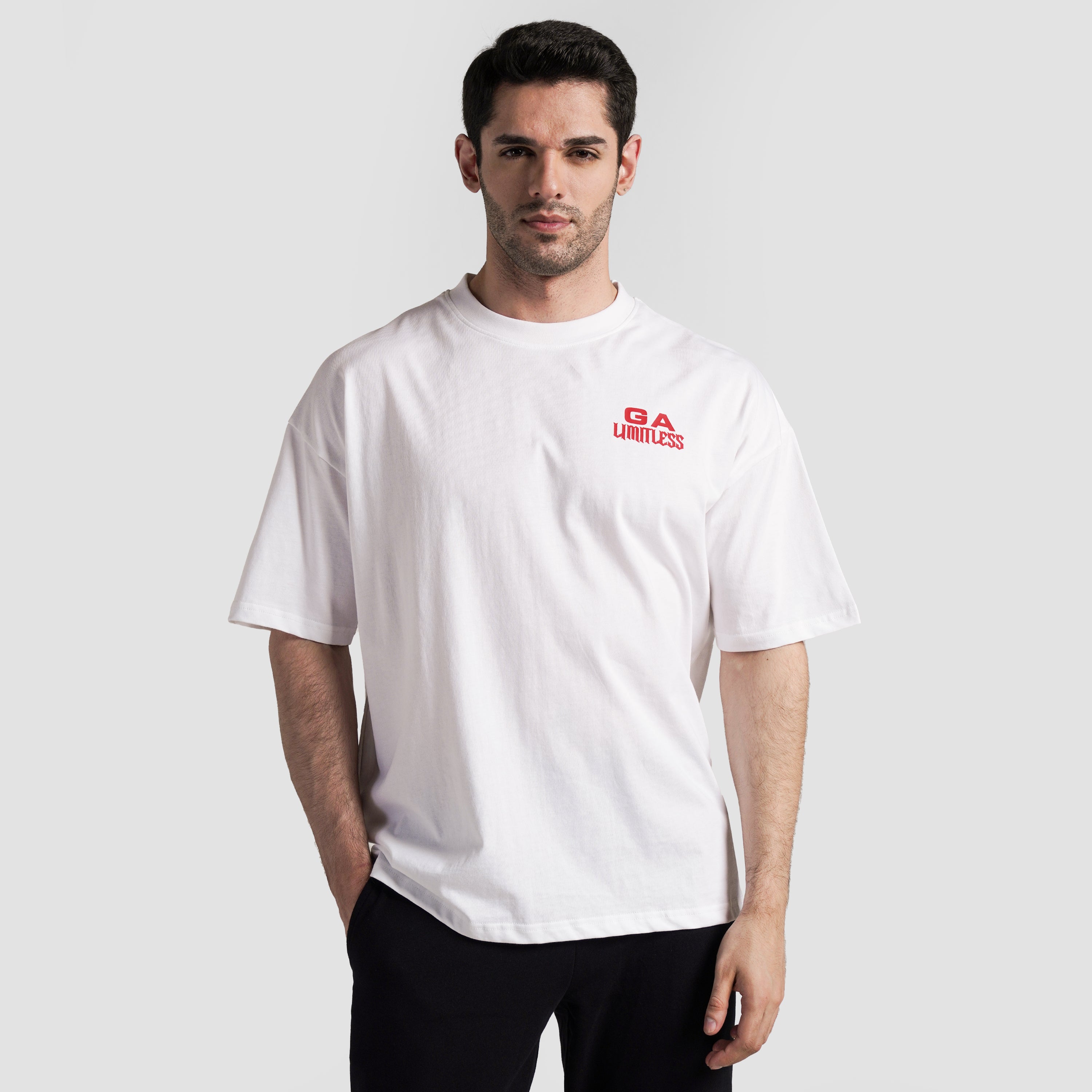 GA Limitless Oversized Tee (White)