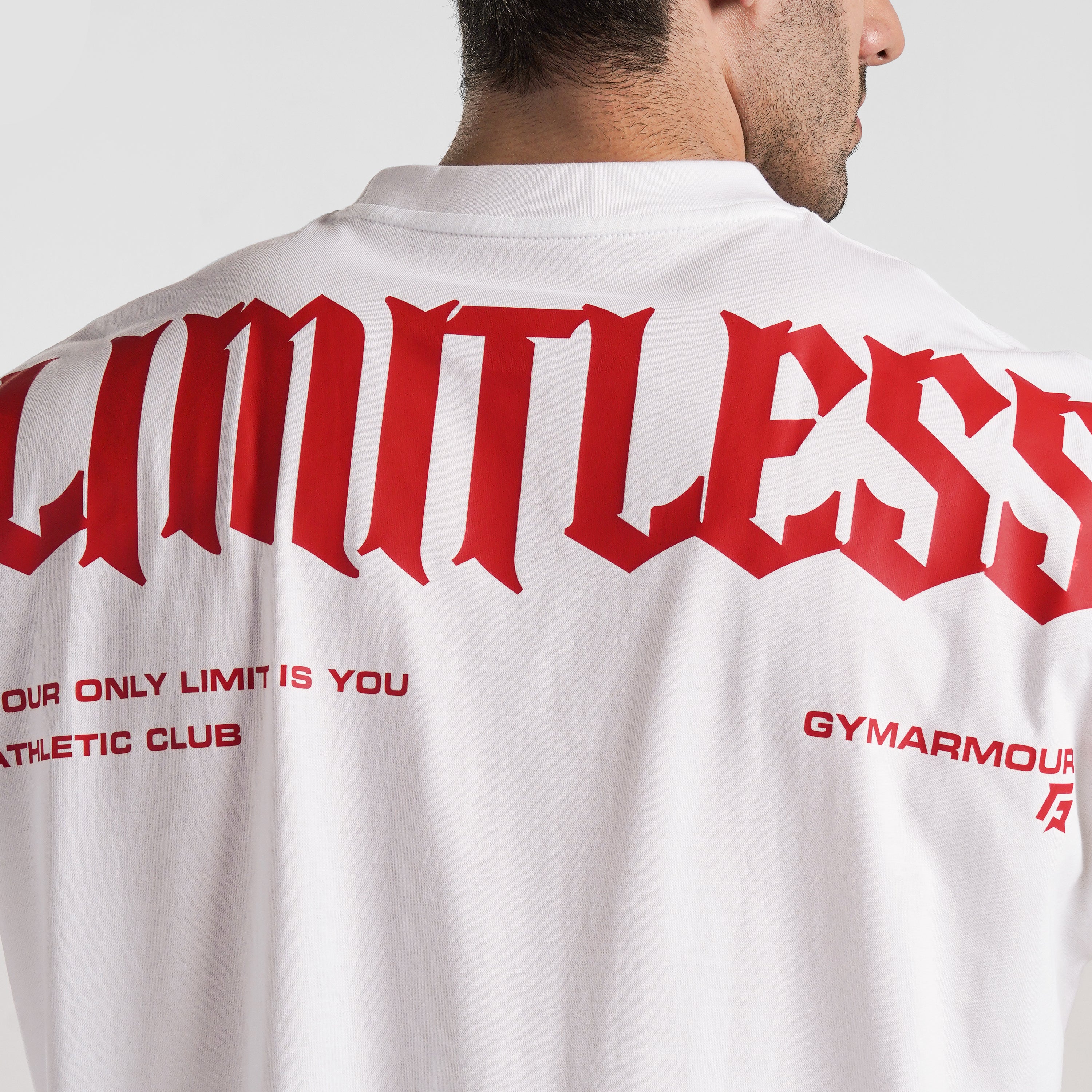 GA Limitless Oversized Tee (White)