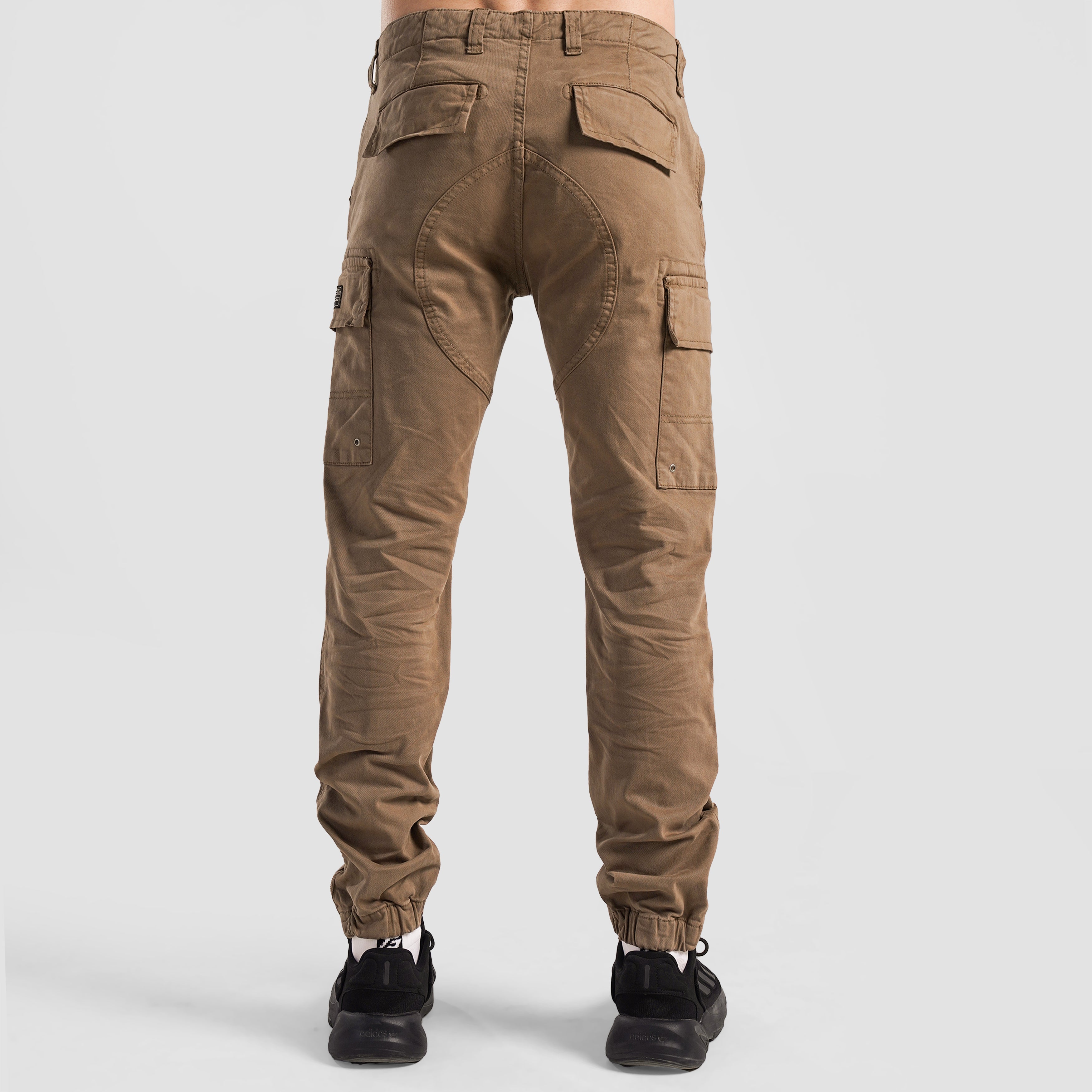 Trek Solid Joggers (Beige)