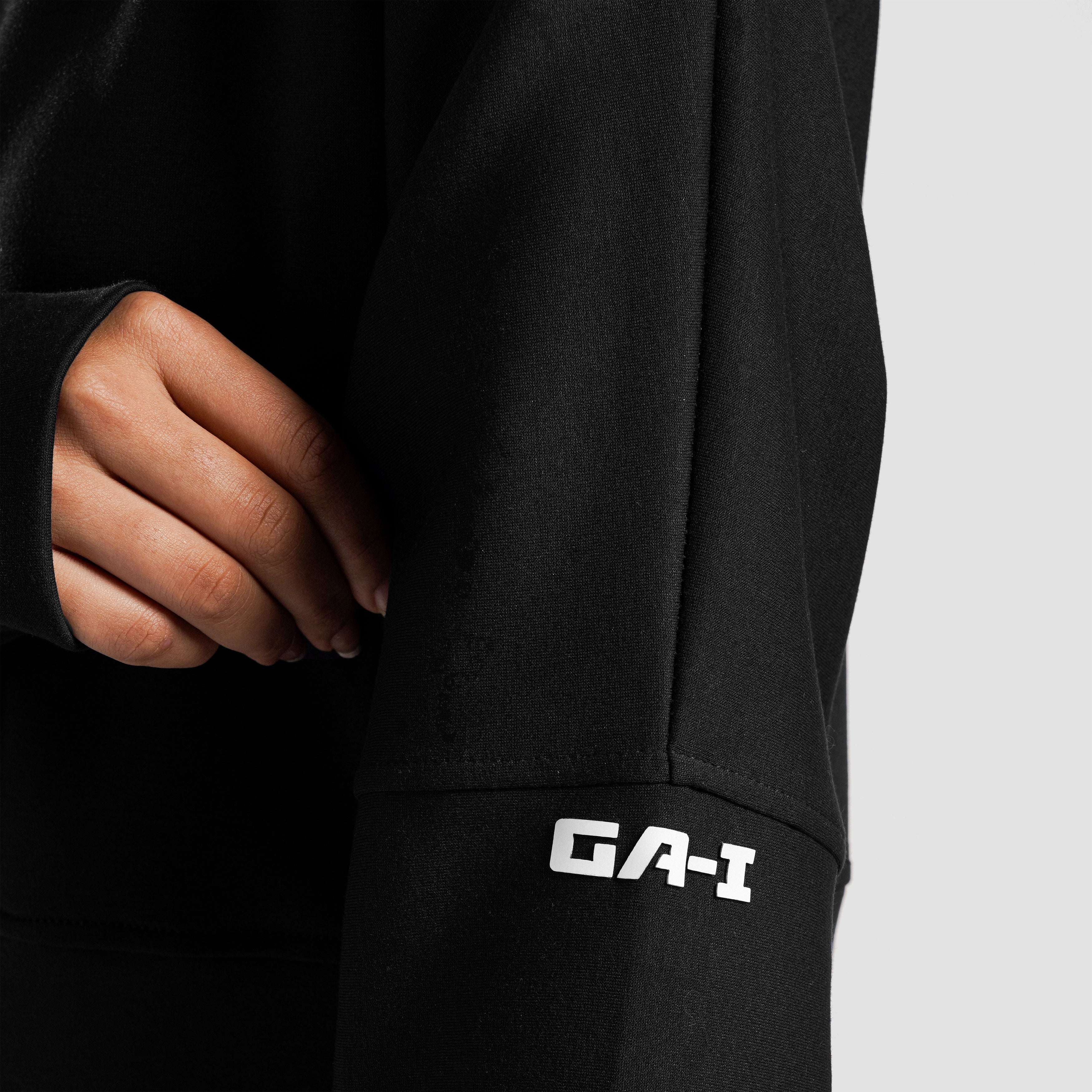 Monocrop SweatShirt (Black)