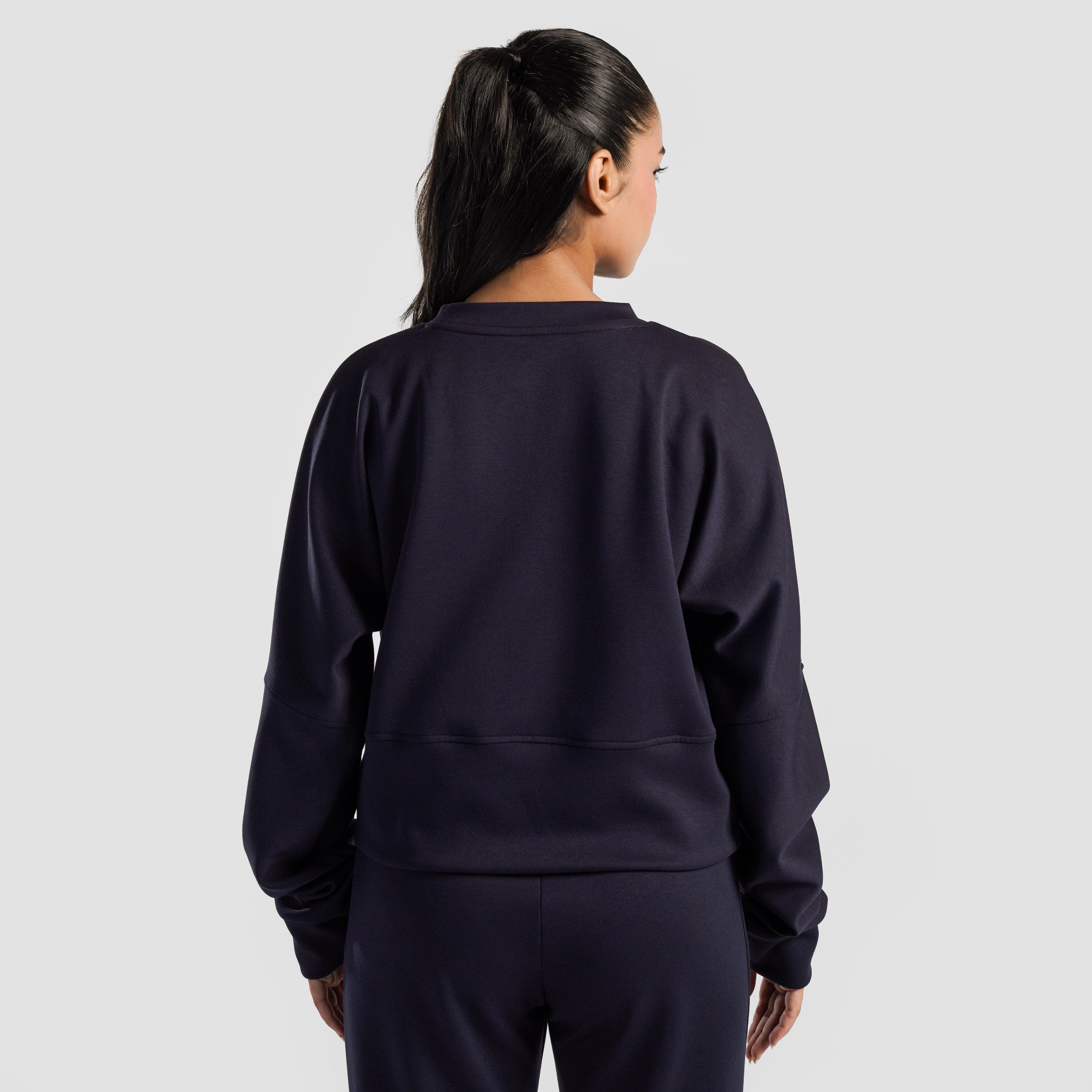 Monocrop SweatShirt (Navy)