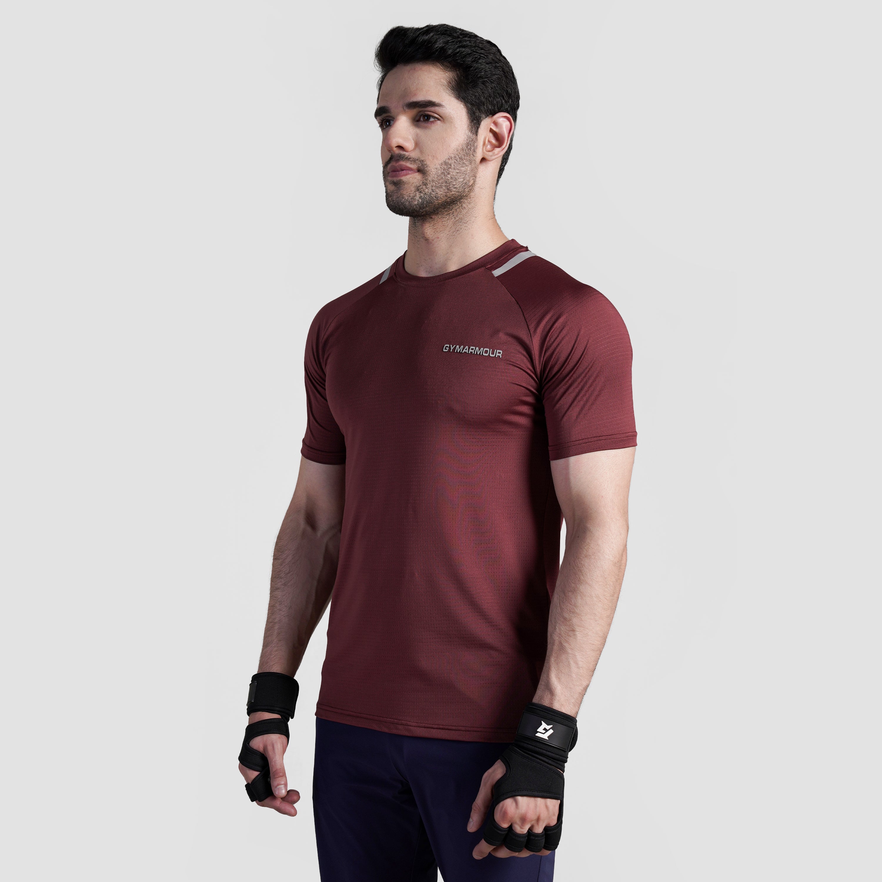 GA Optilite Tee (Burgundy)