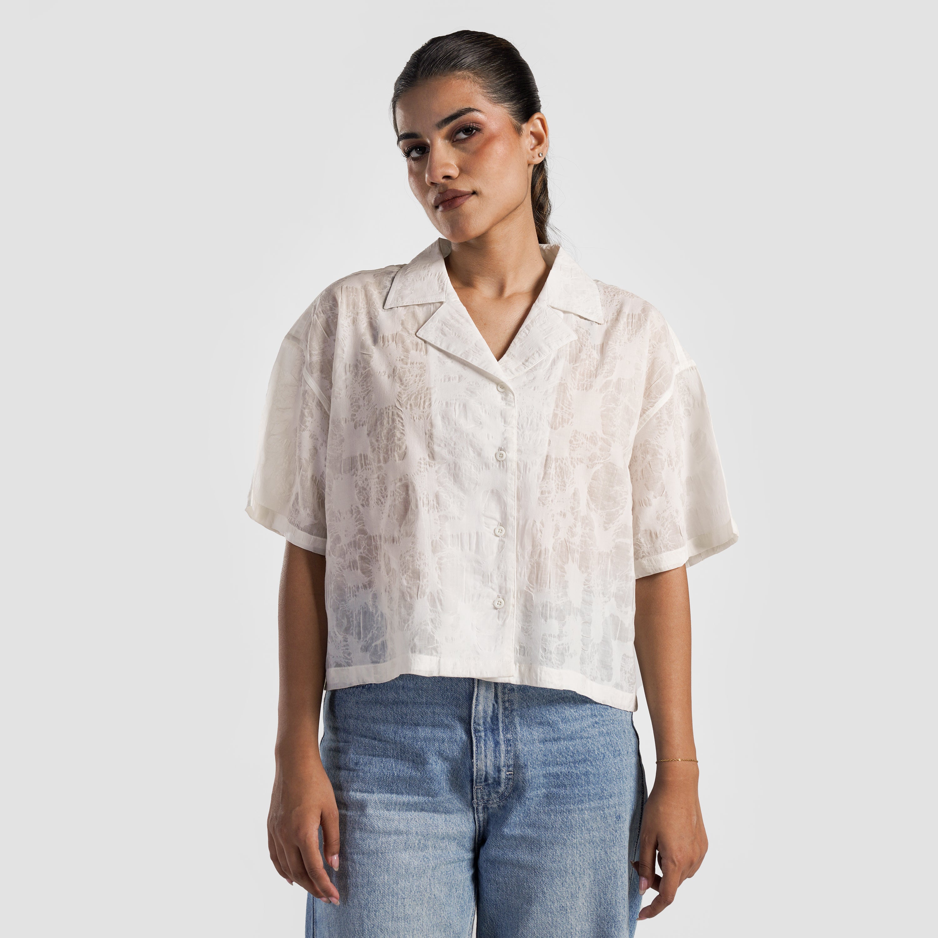 Textura Breeze Shirt (White)