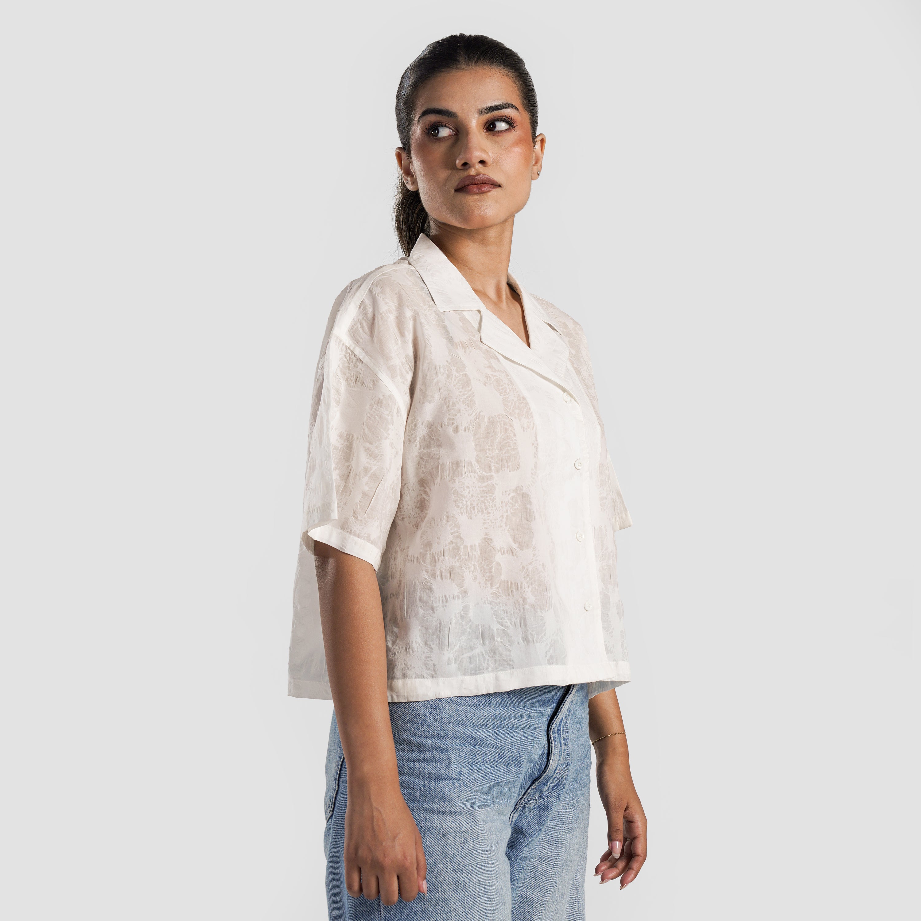 Textura Breeze Shirt (White)