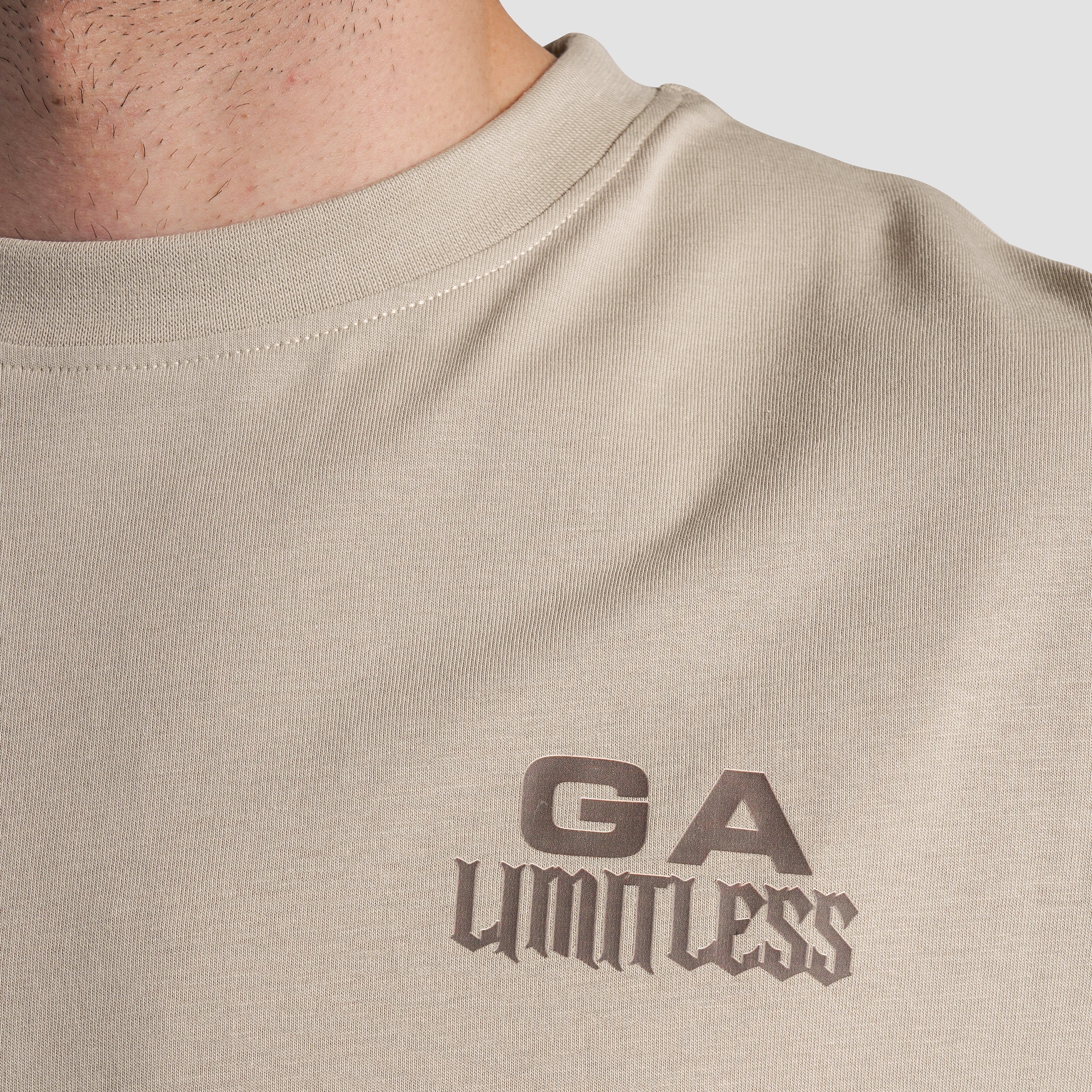 GA Limitless Oversized Tee (Beige)