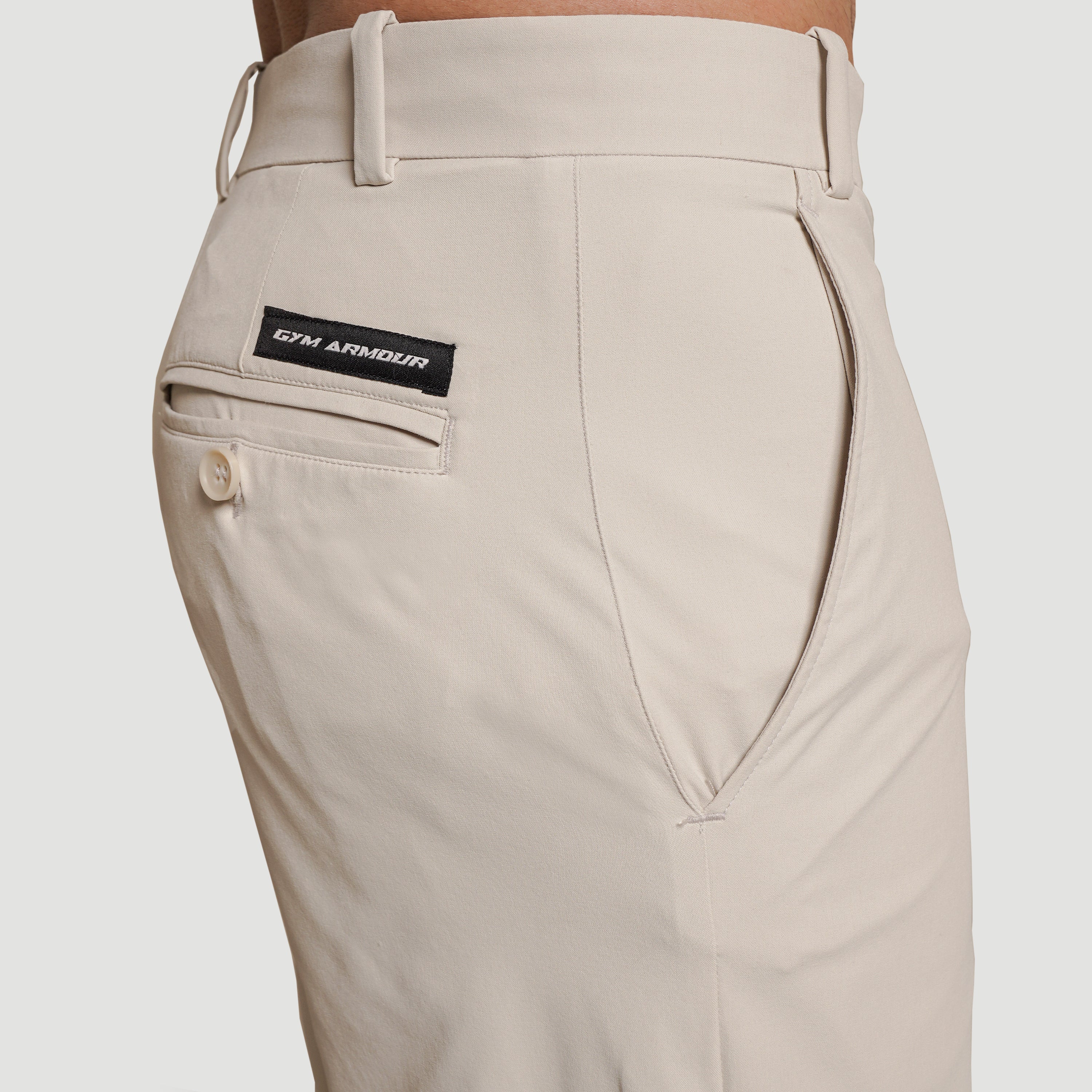 Max Motion Shorts (Cream)