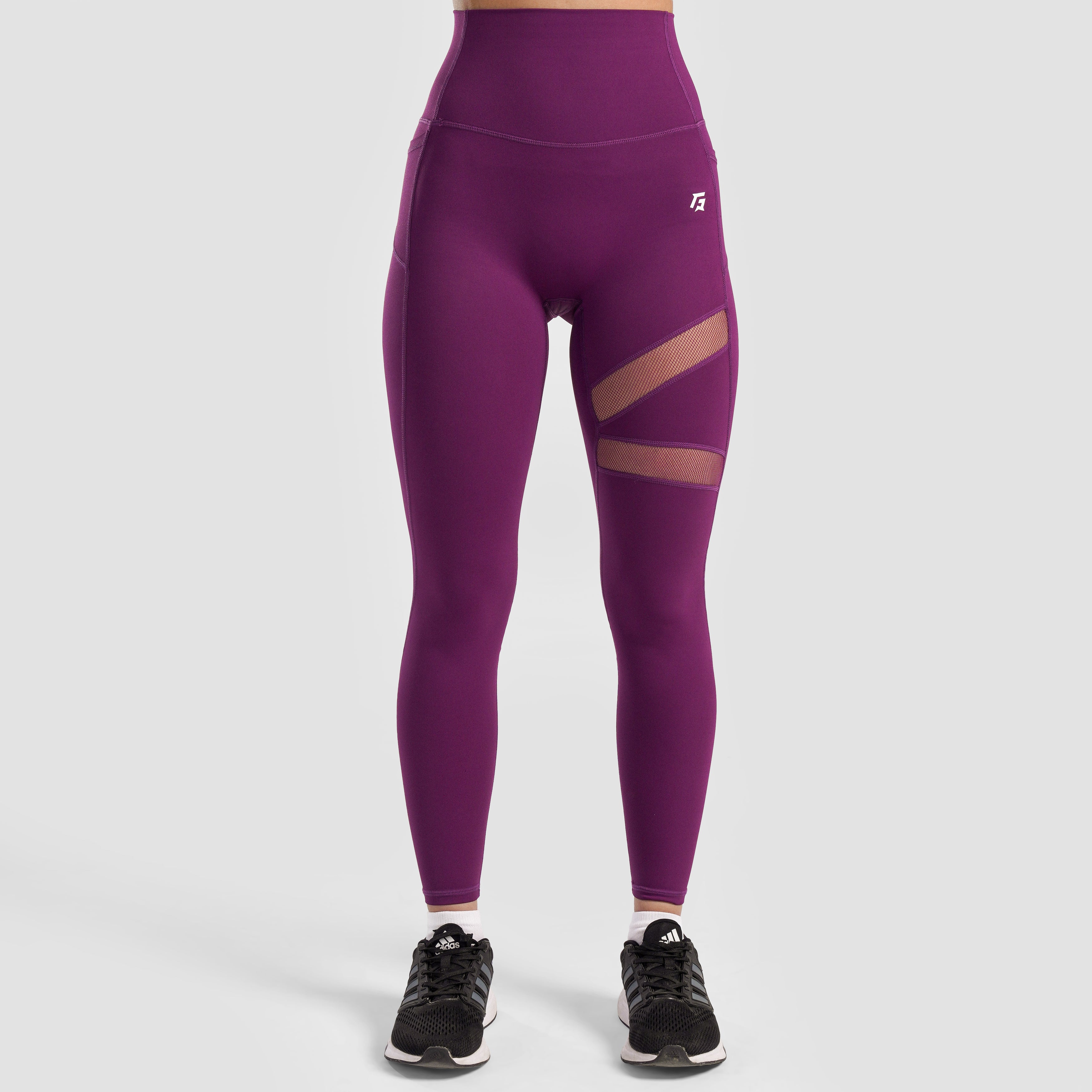 Empower Leggings (Dark Pink)