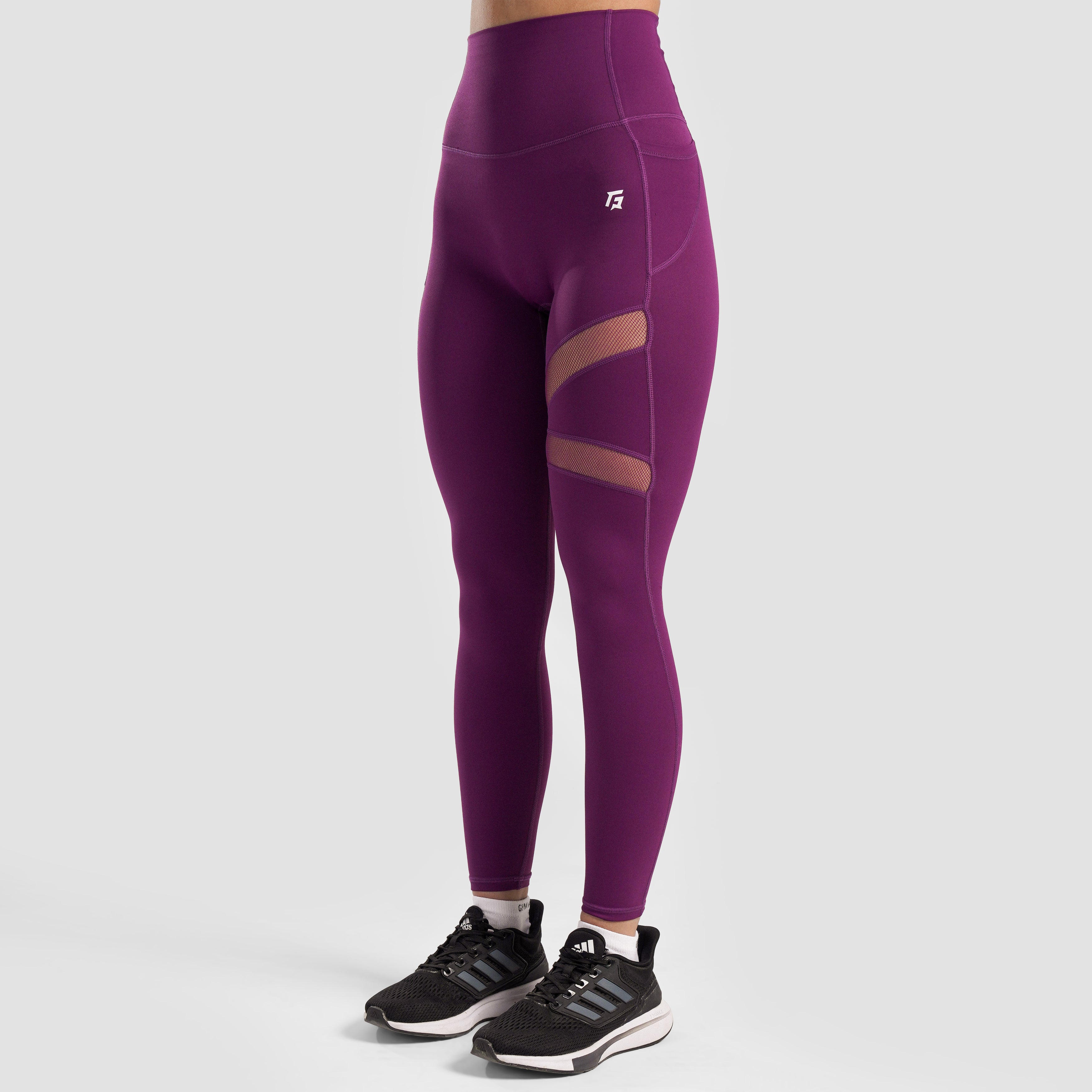 Empower Leggings (Dark Pink)