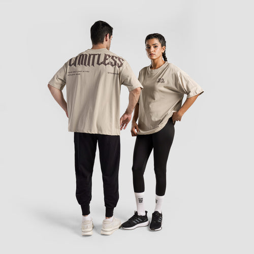 GA Limitless Oversized Tee (Beige)