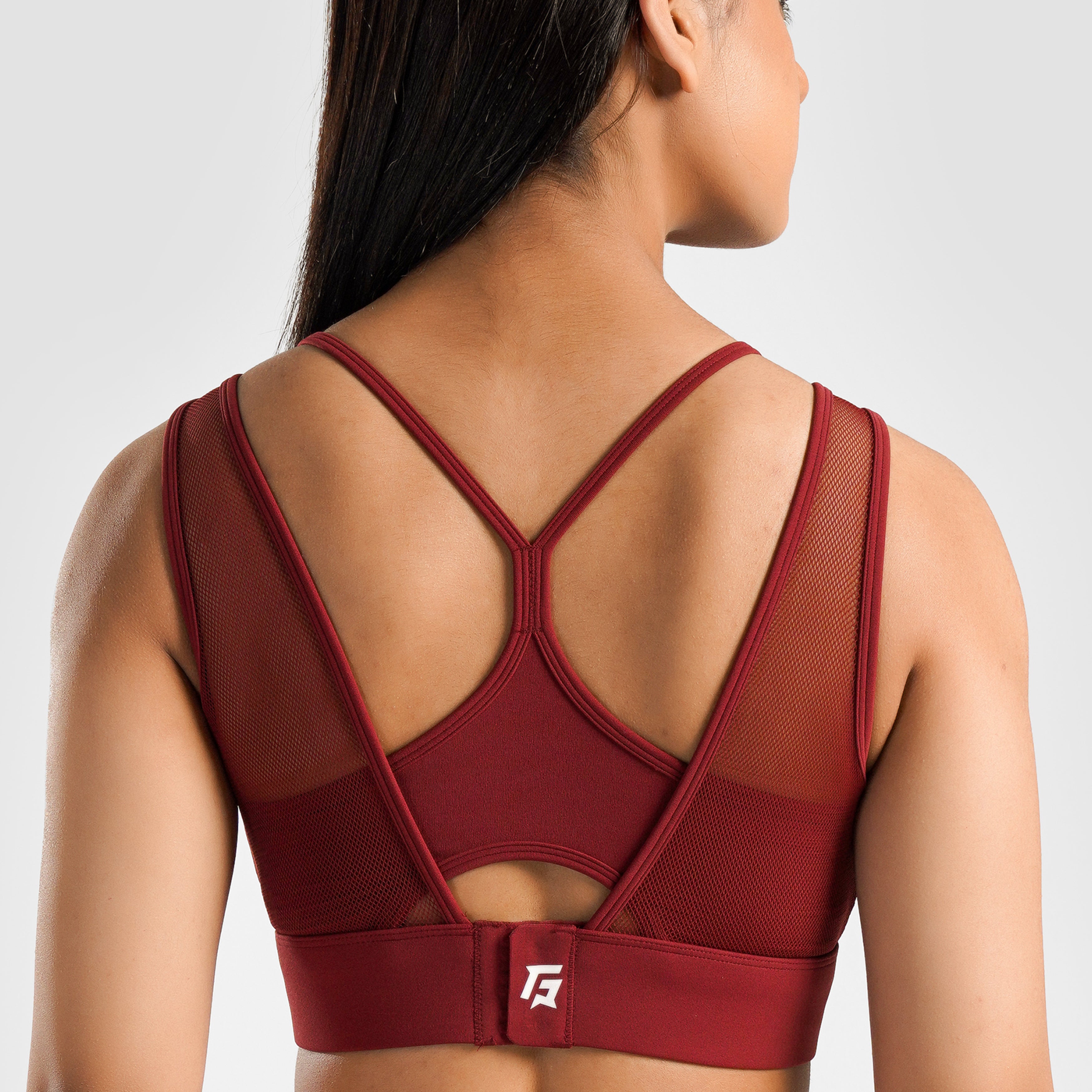 Empower Sports Bra (Red)