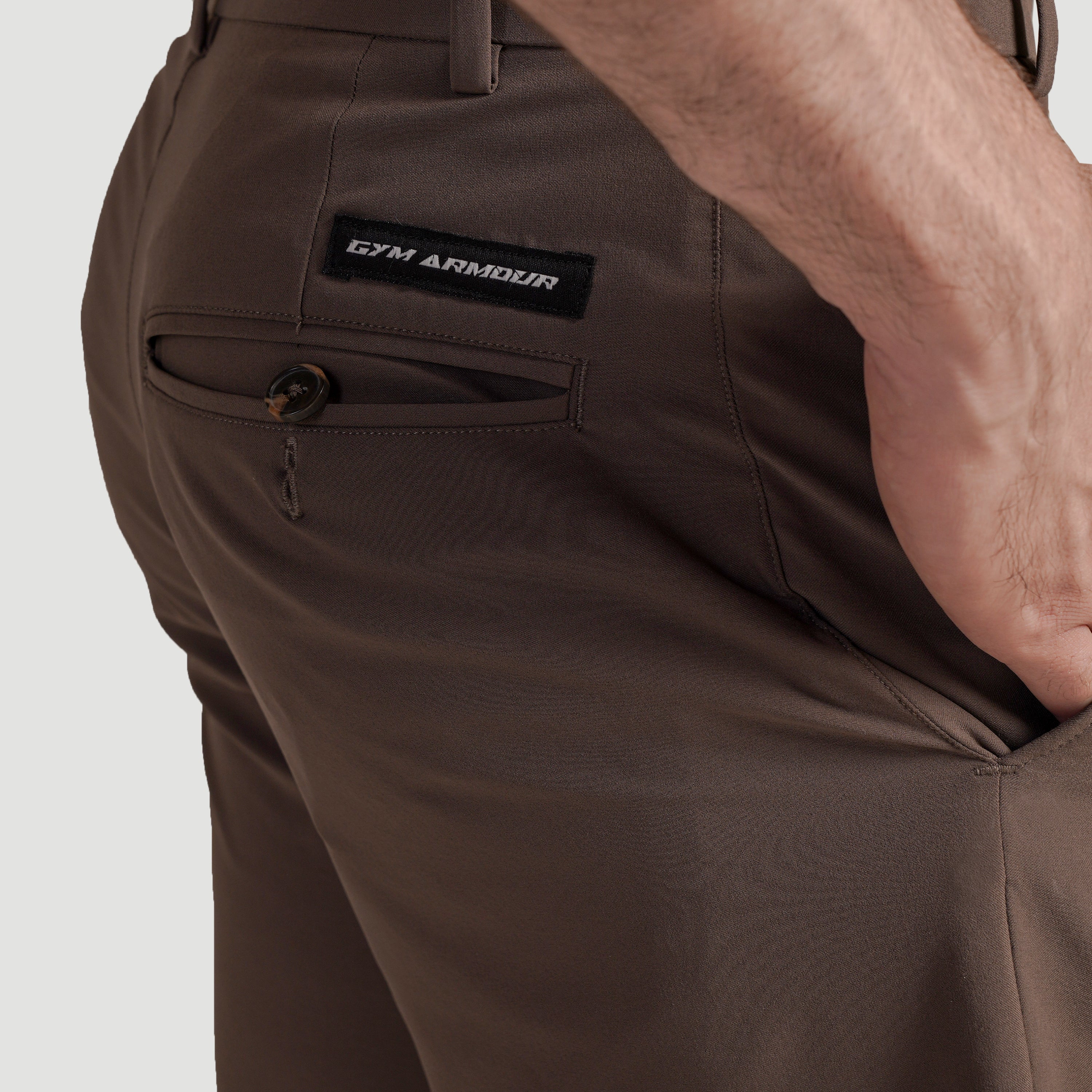 Max Motion Shorts (Brown)