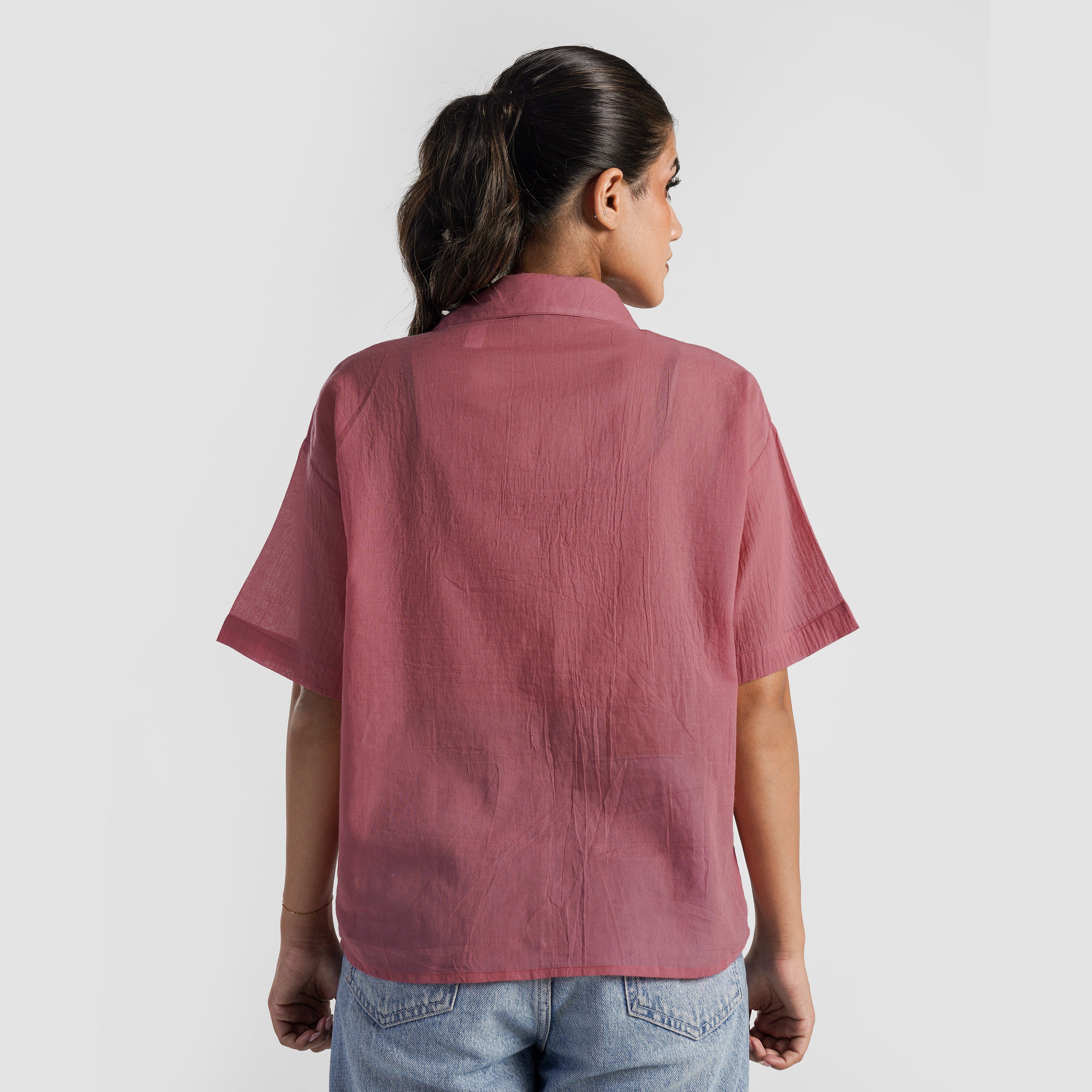 GA-I Textura Shirt (Rose Pink)