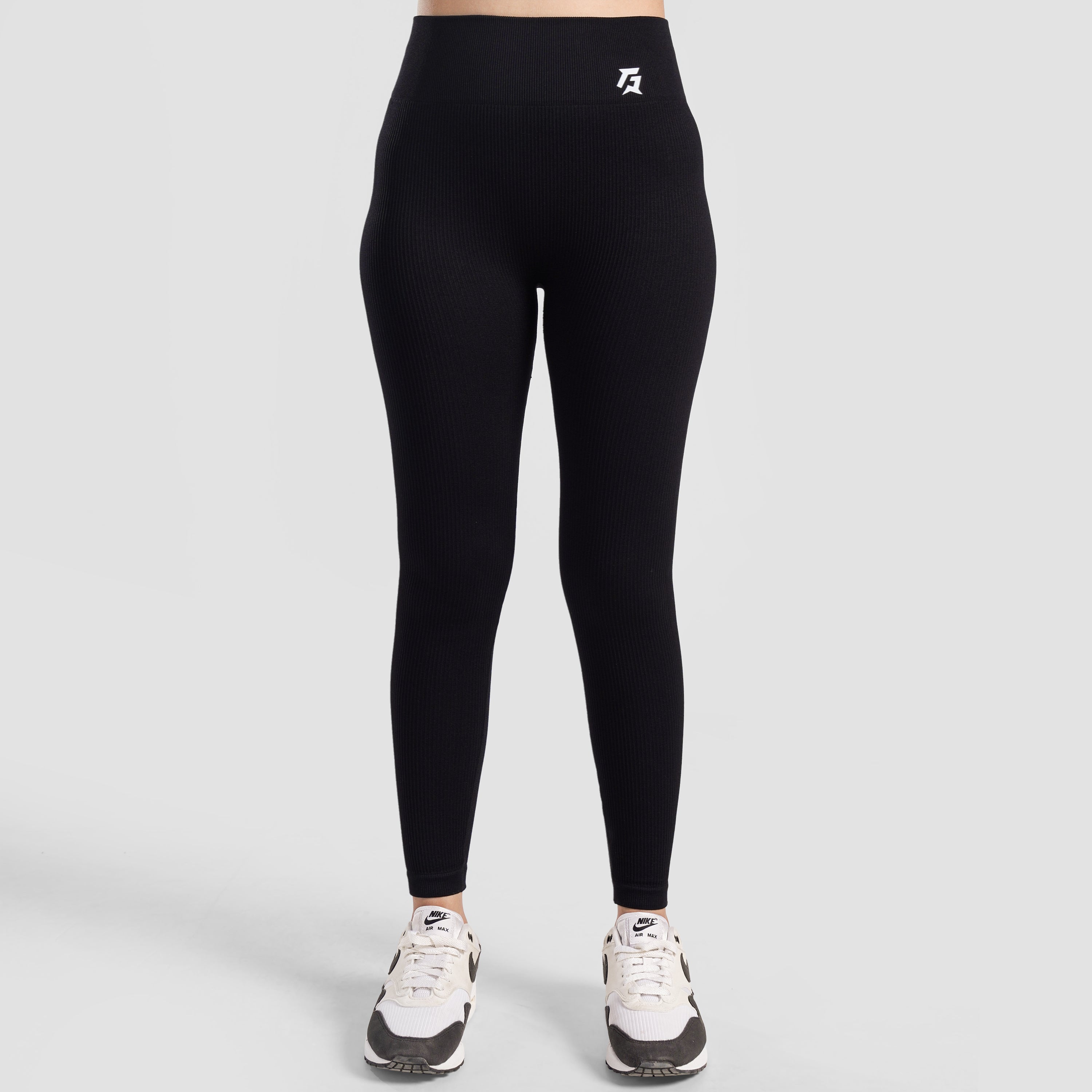 Contoured Seamless Leggings (Black)