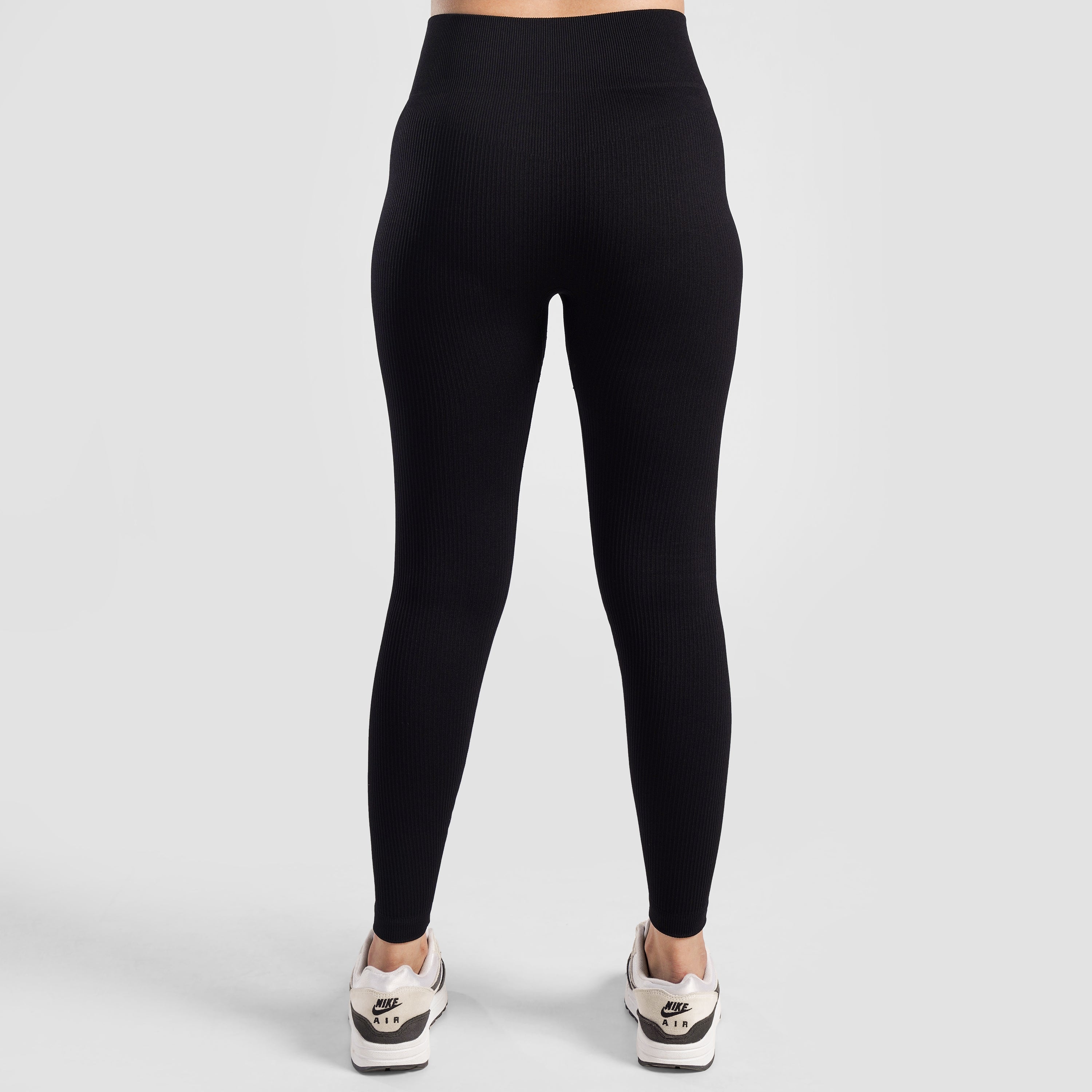 Contoured Seamless Leggings (Black)