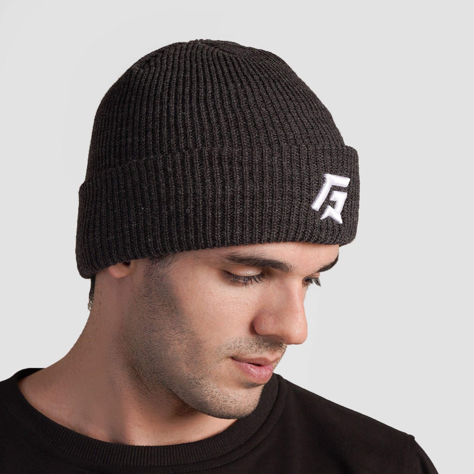 GA Plush Beanie (Charcoal)