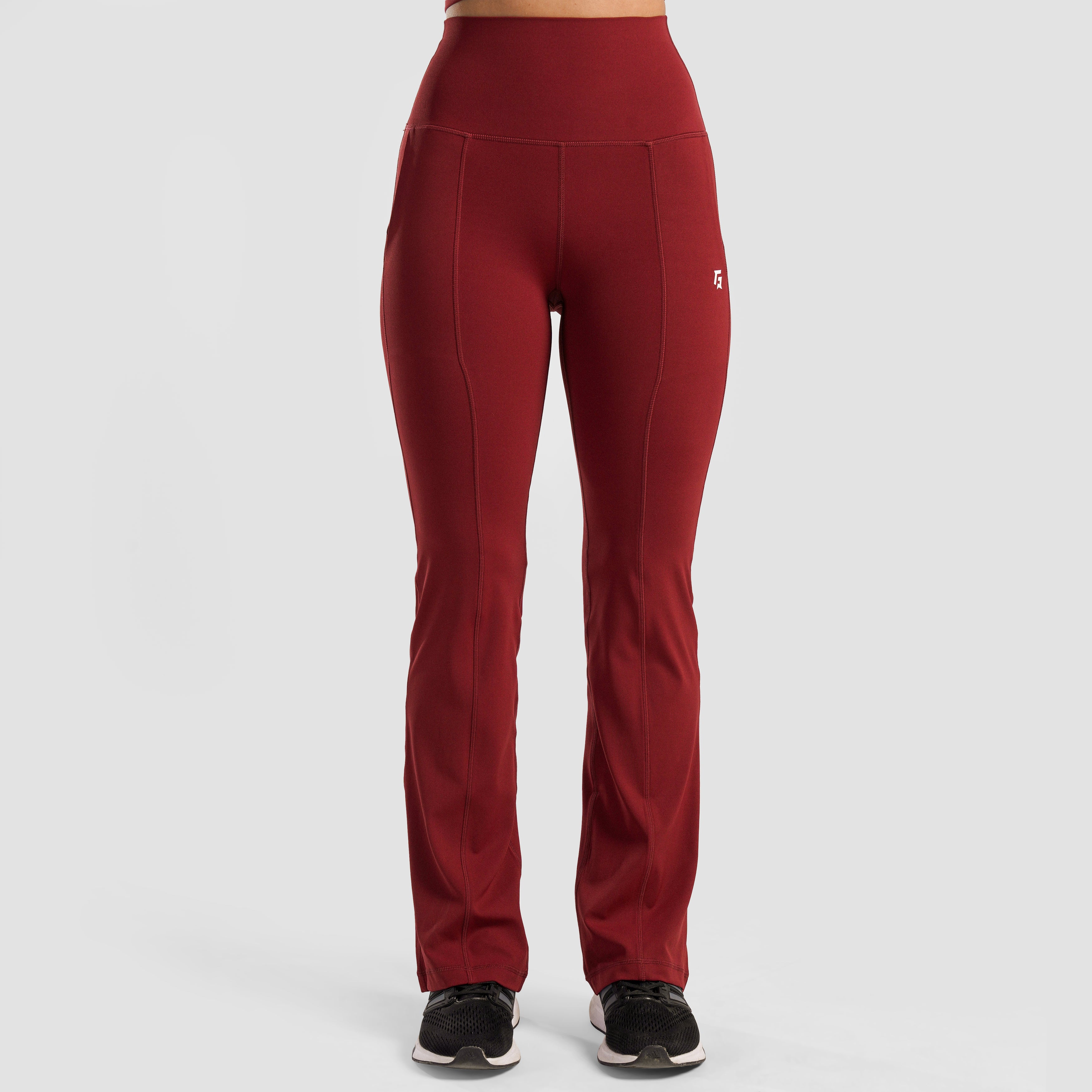Momentum Flared Pants (Red)