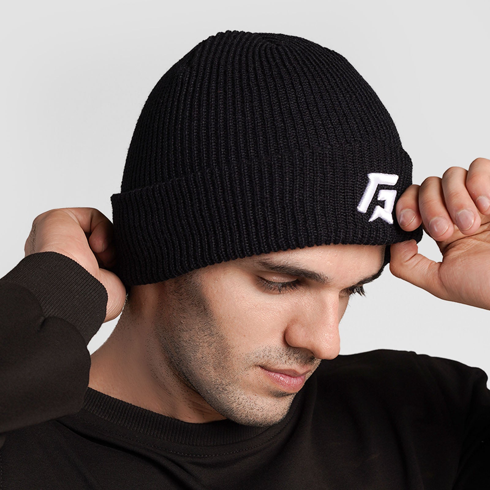 GA Plush Beanie (Black)