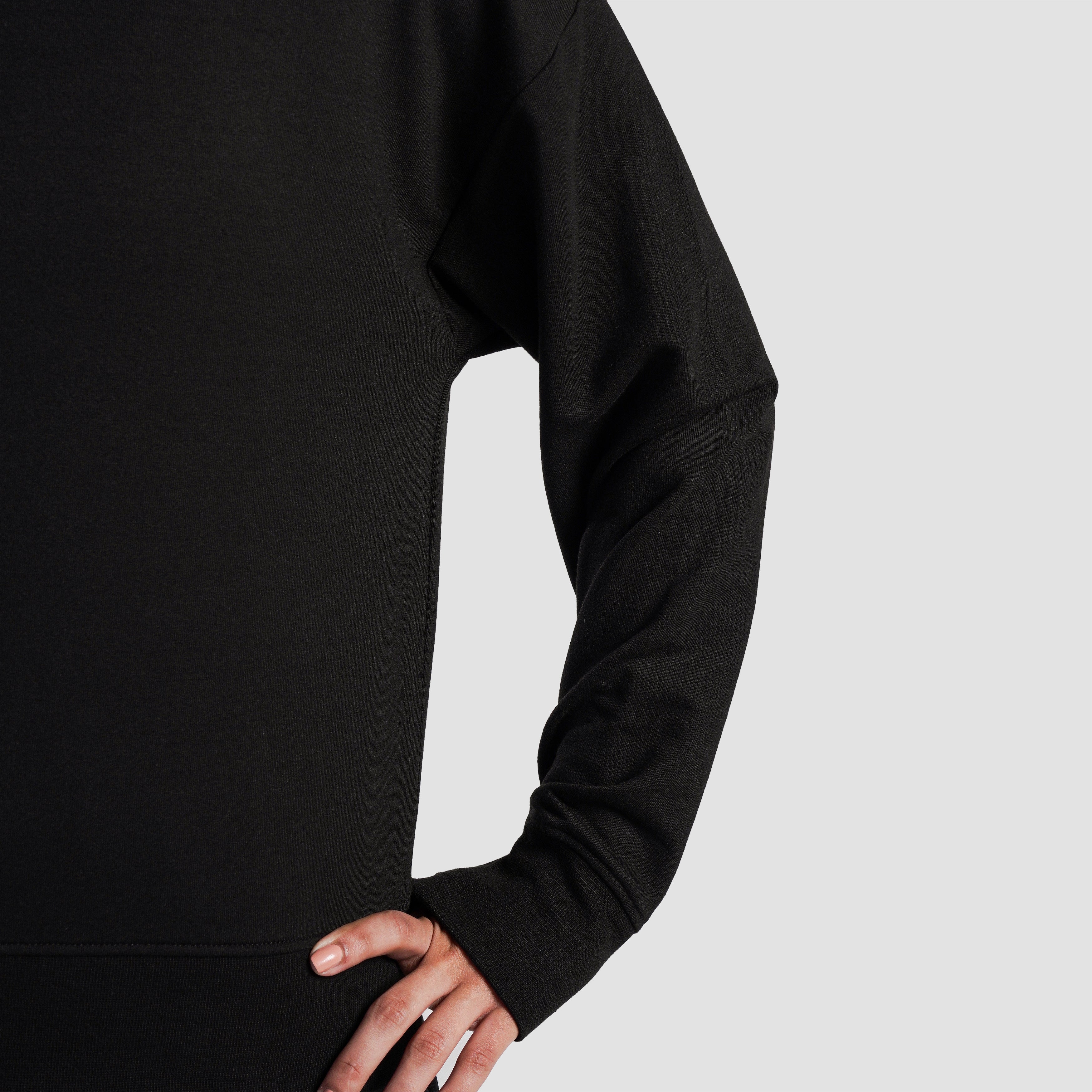 Elevate Core SweatShirt (Black)