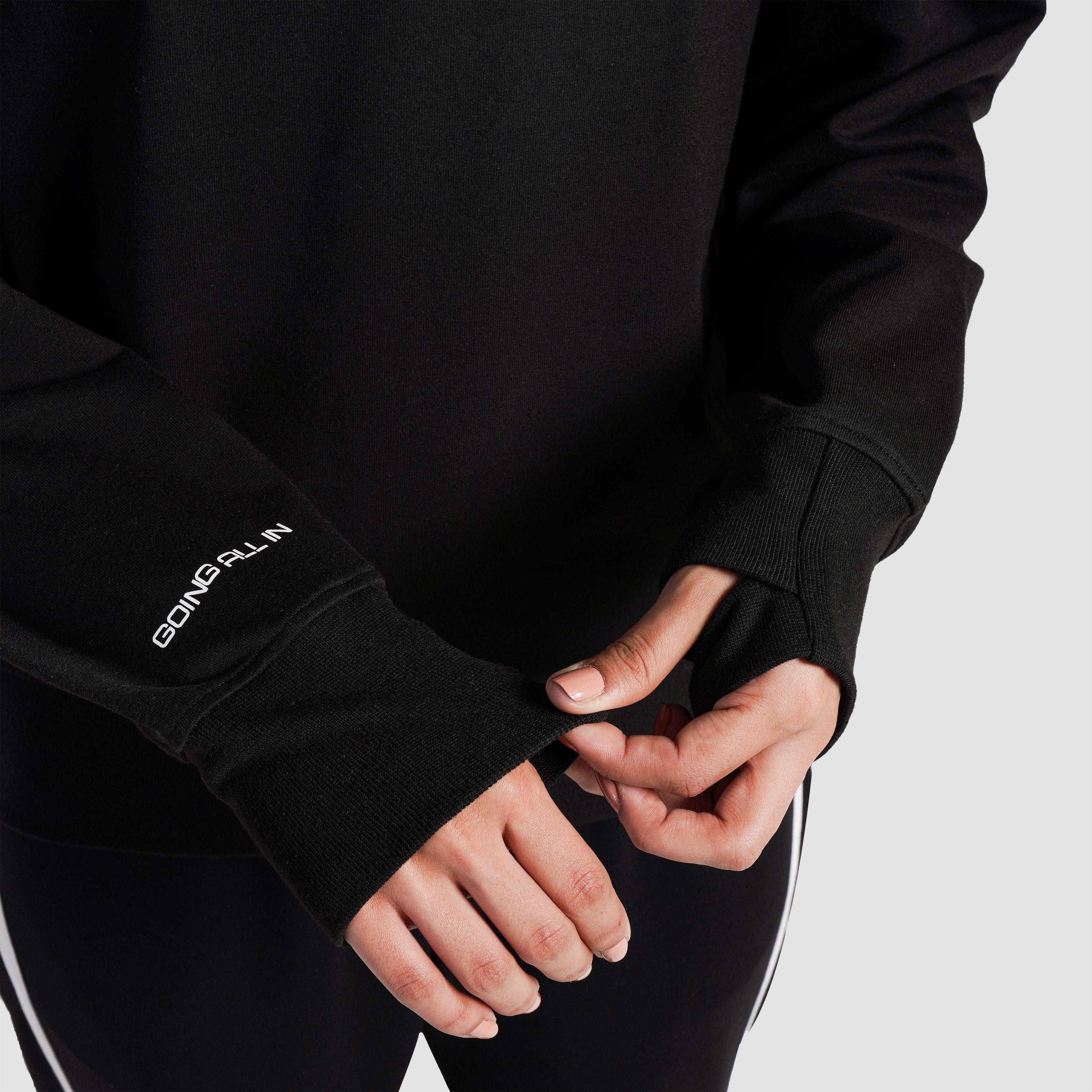 Elevate Core SweatShirt (Black)
