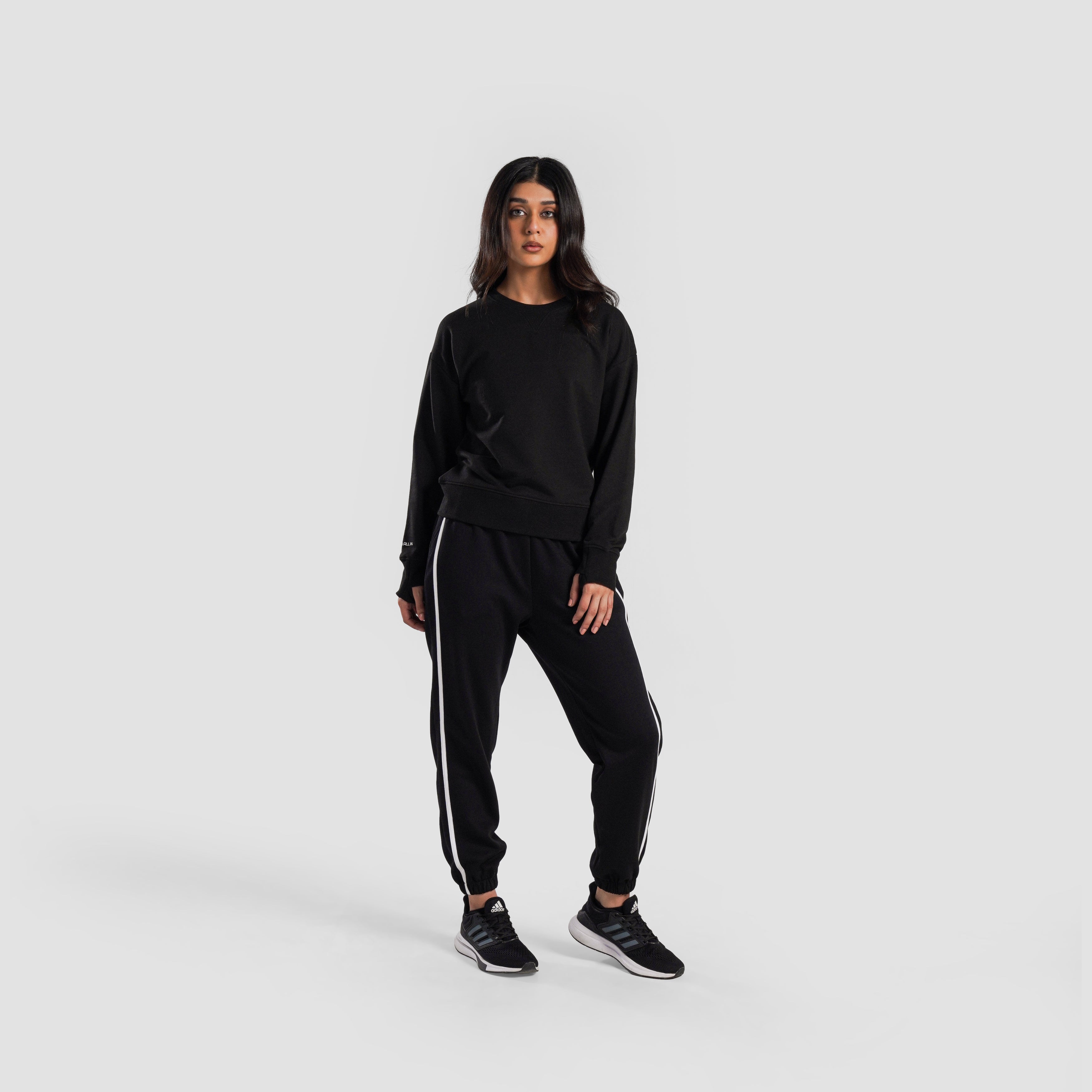Elevate Core SweatShirt (Black)