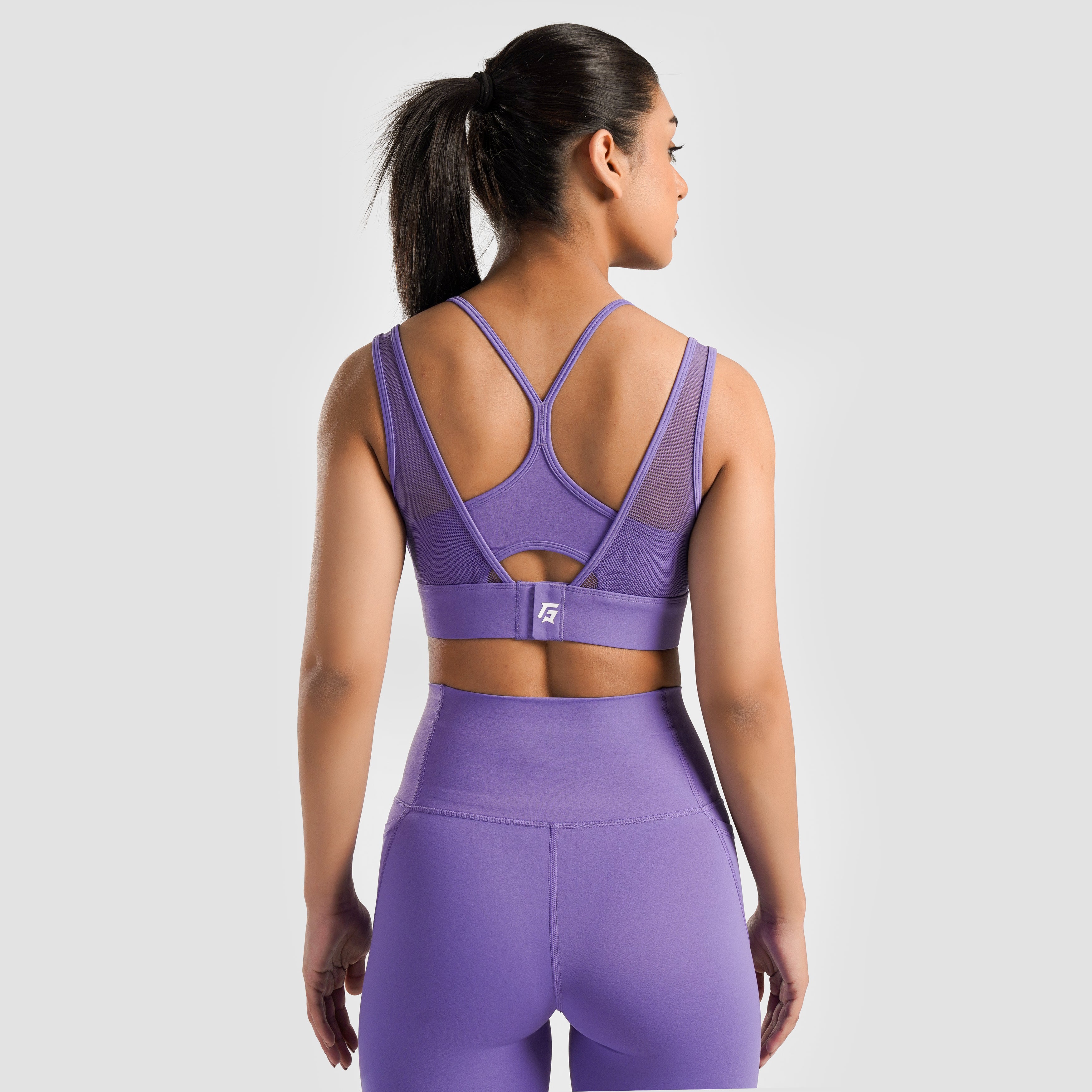 Empower Sports Bra (Purple)
