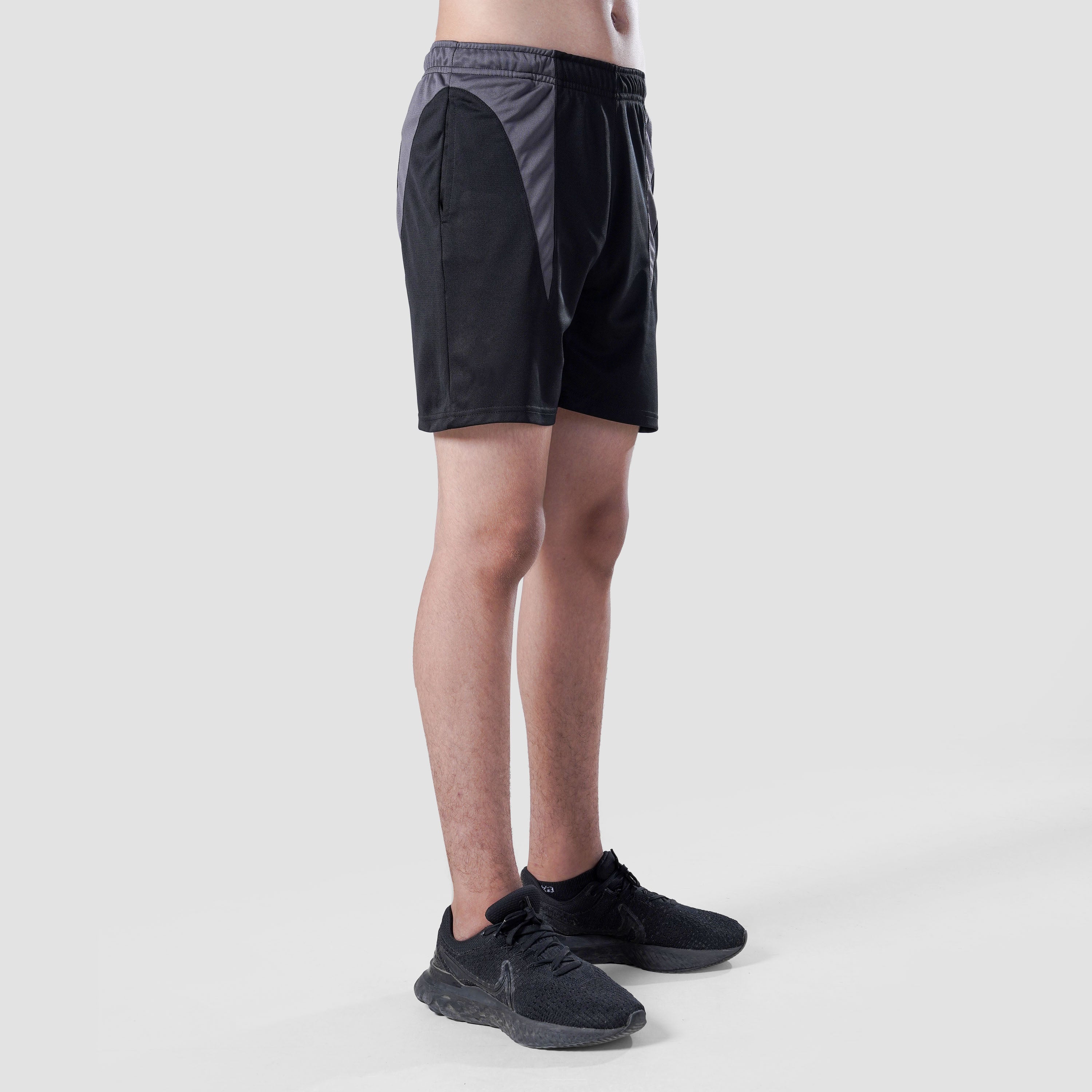 Youth Active Flow Shorts (Black)