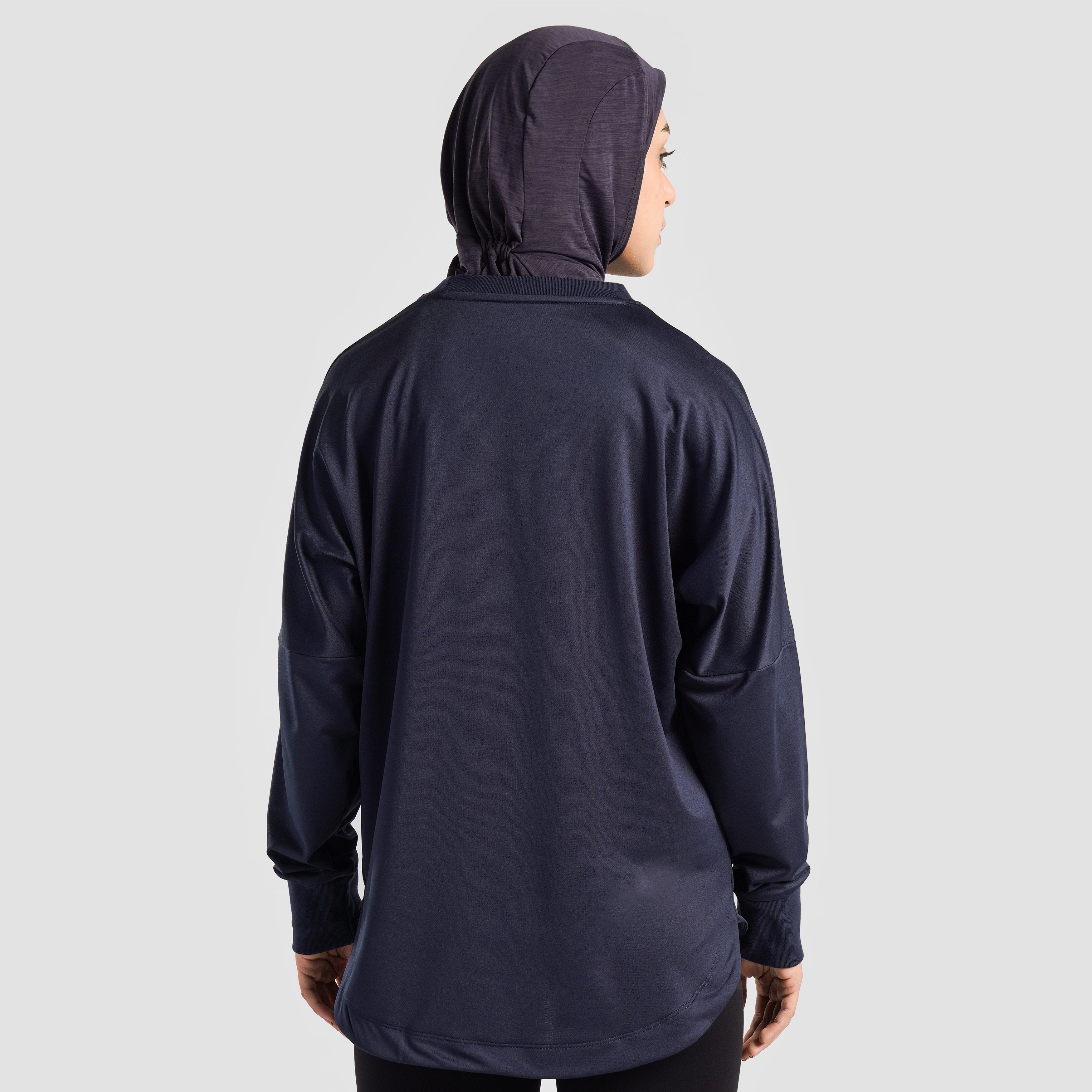 Motion Flow Long Top (Navy)