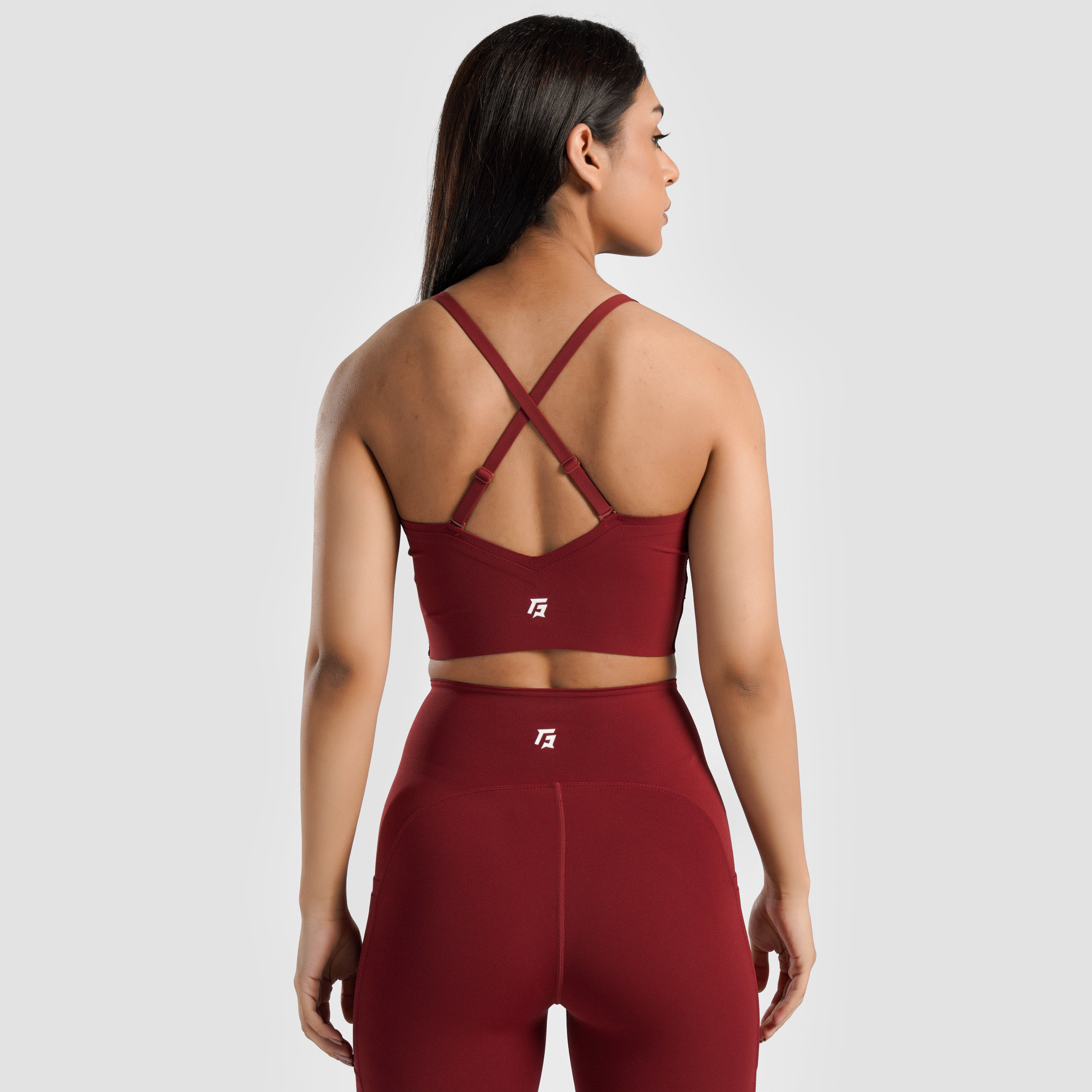 Radient Sports Bra (Red)