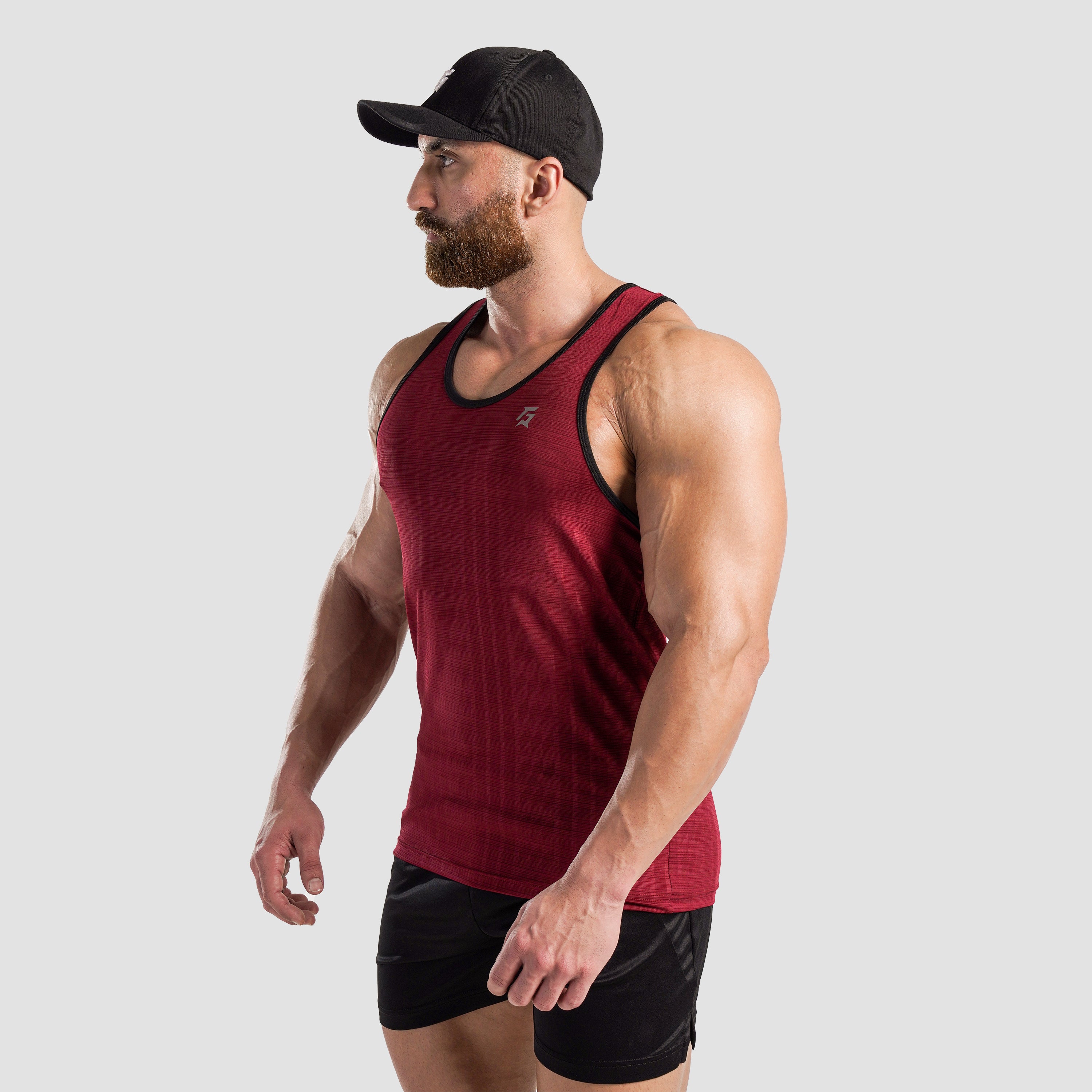 Bolt Tank (Maroon)