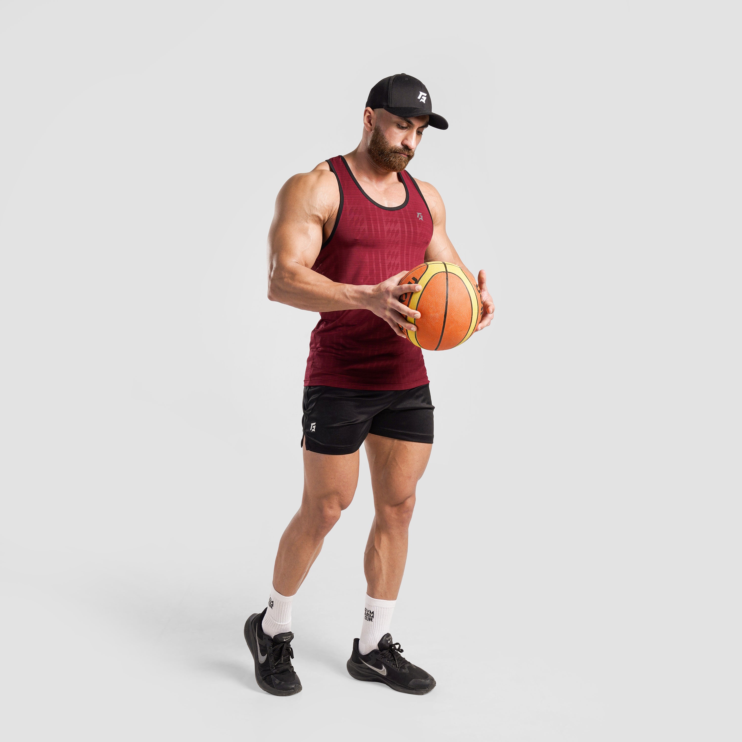 Bolt Tank (Maroon)