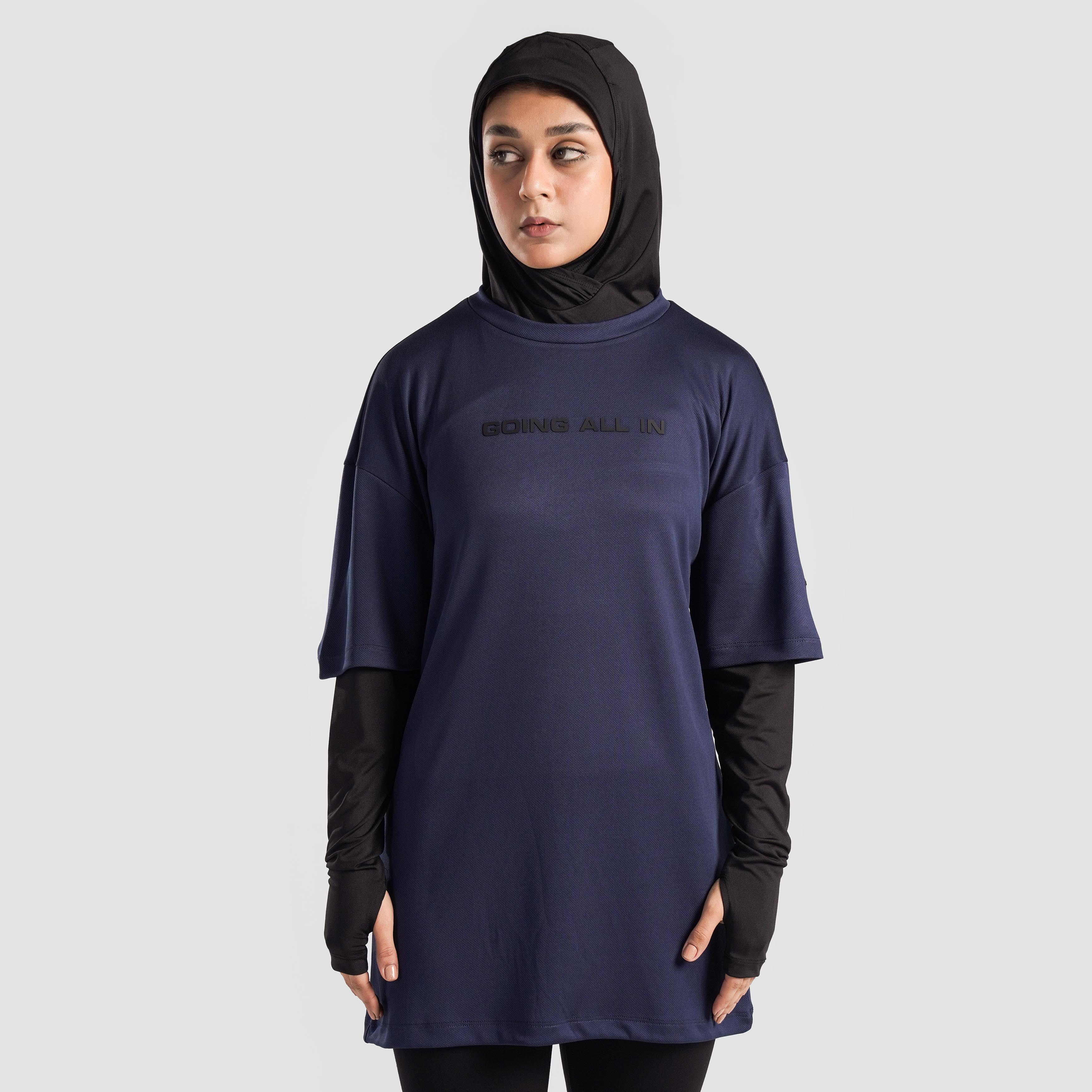 Veiled Velocity Top (Navy)