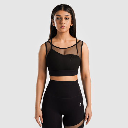 Empower Sports Bra (Black)