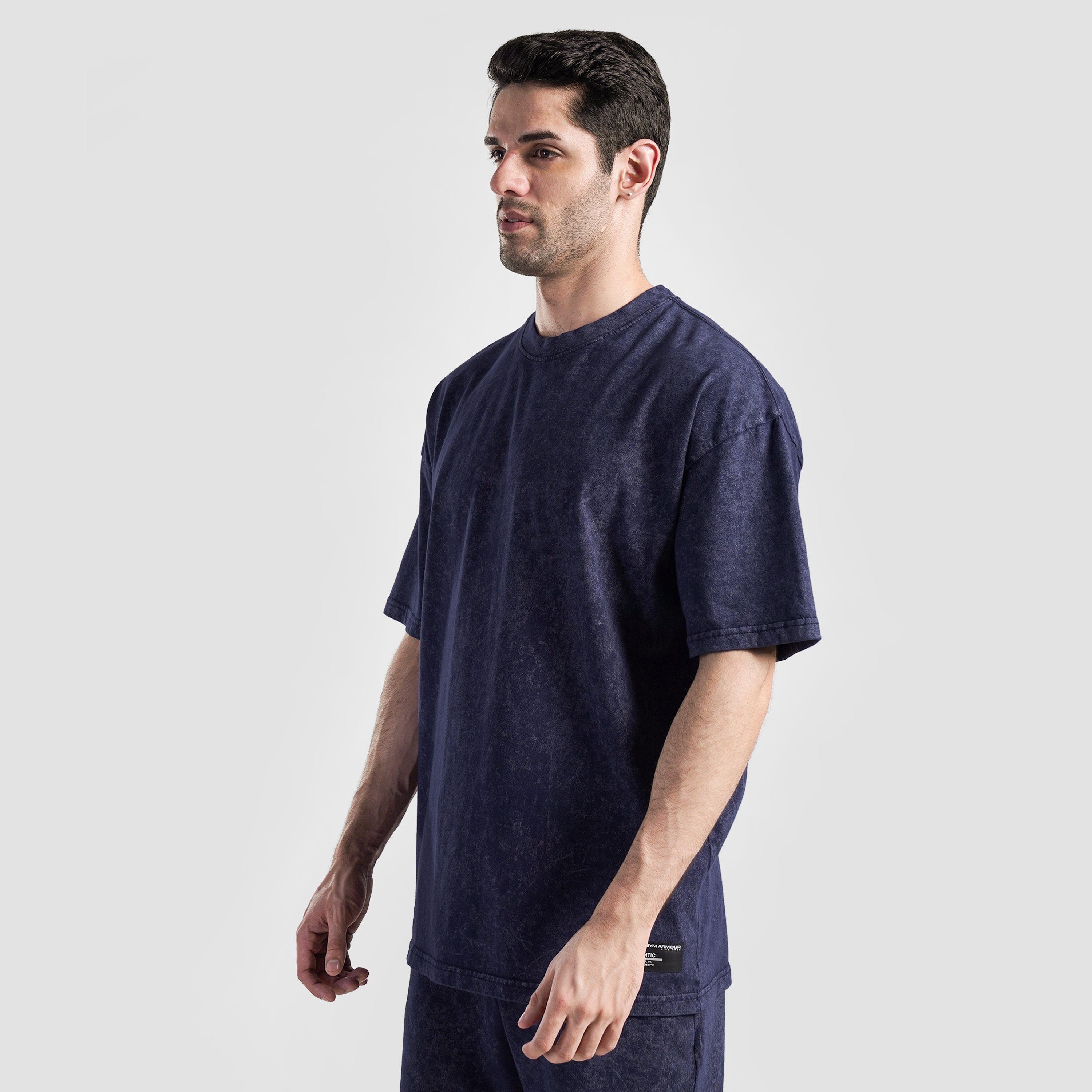 Core Stone Wash Tee (Navy)