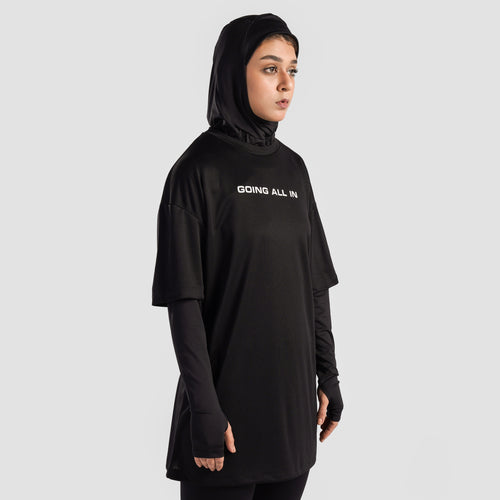 Veiled Velocity Top (Black)