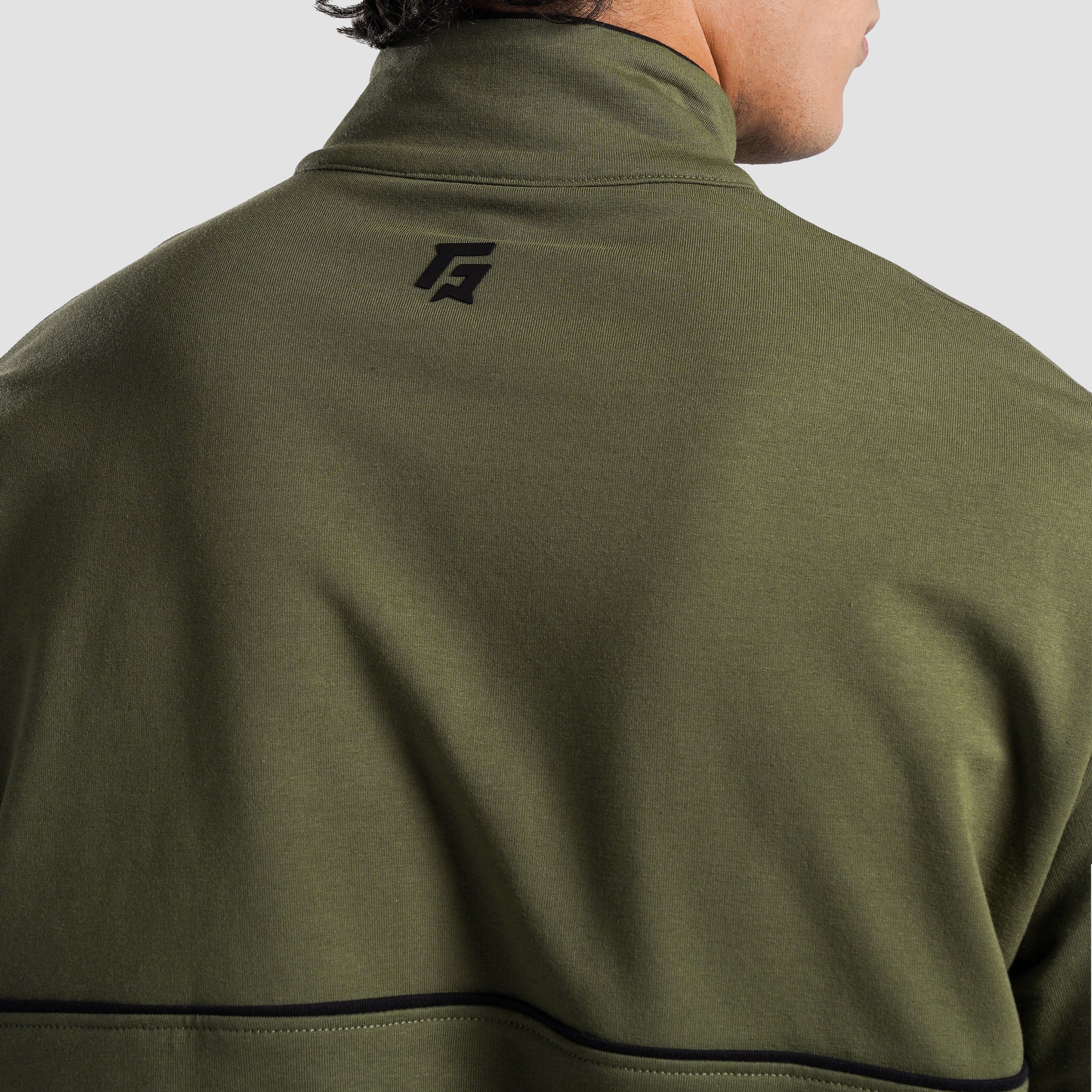 Shift Half Zip (Olive)