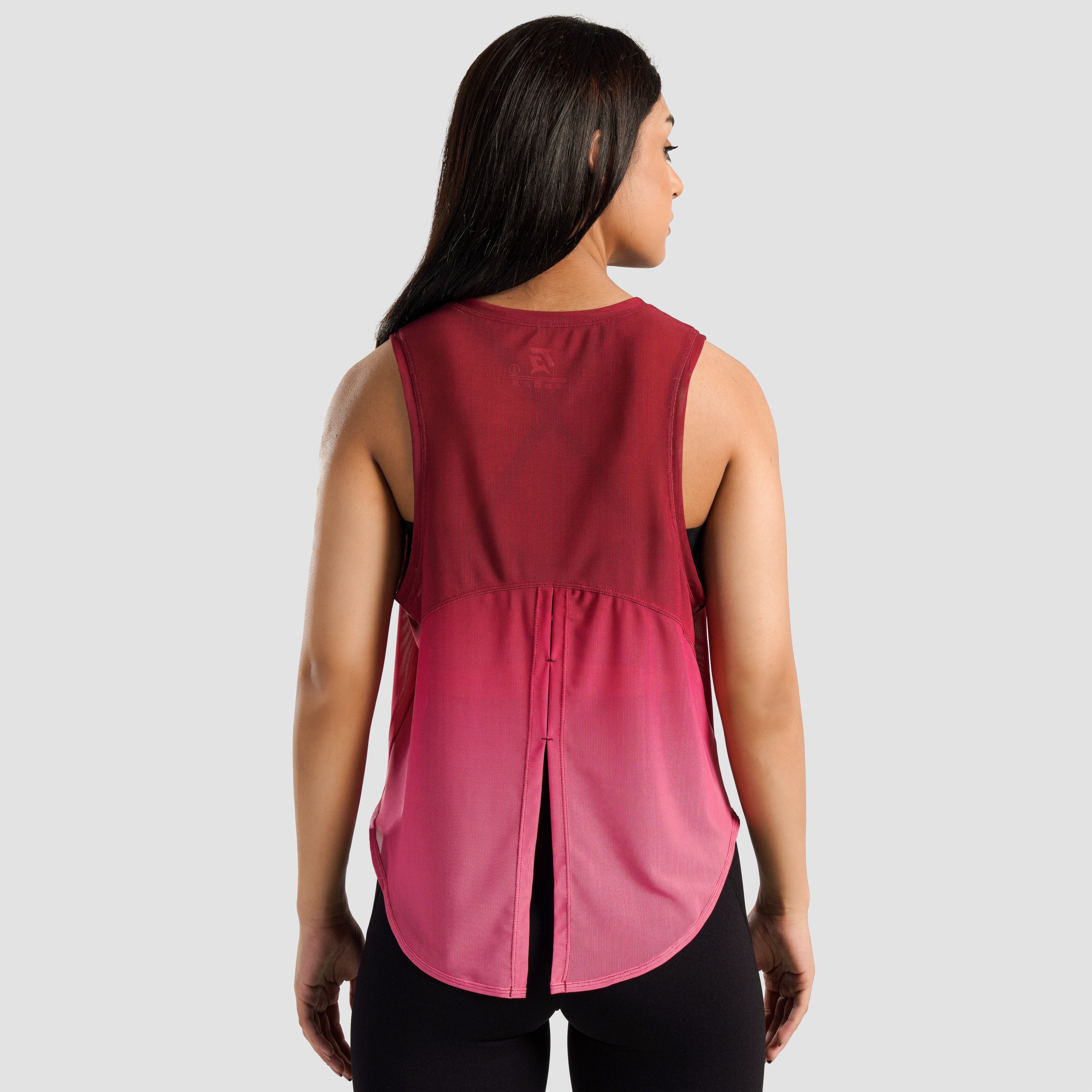 Vital Mesh Cover Up Top (Red)
