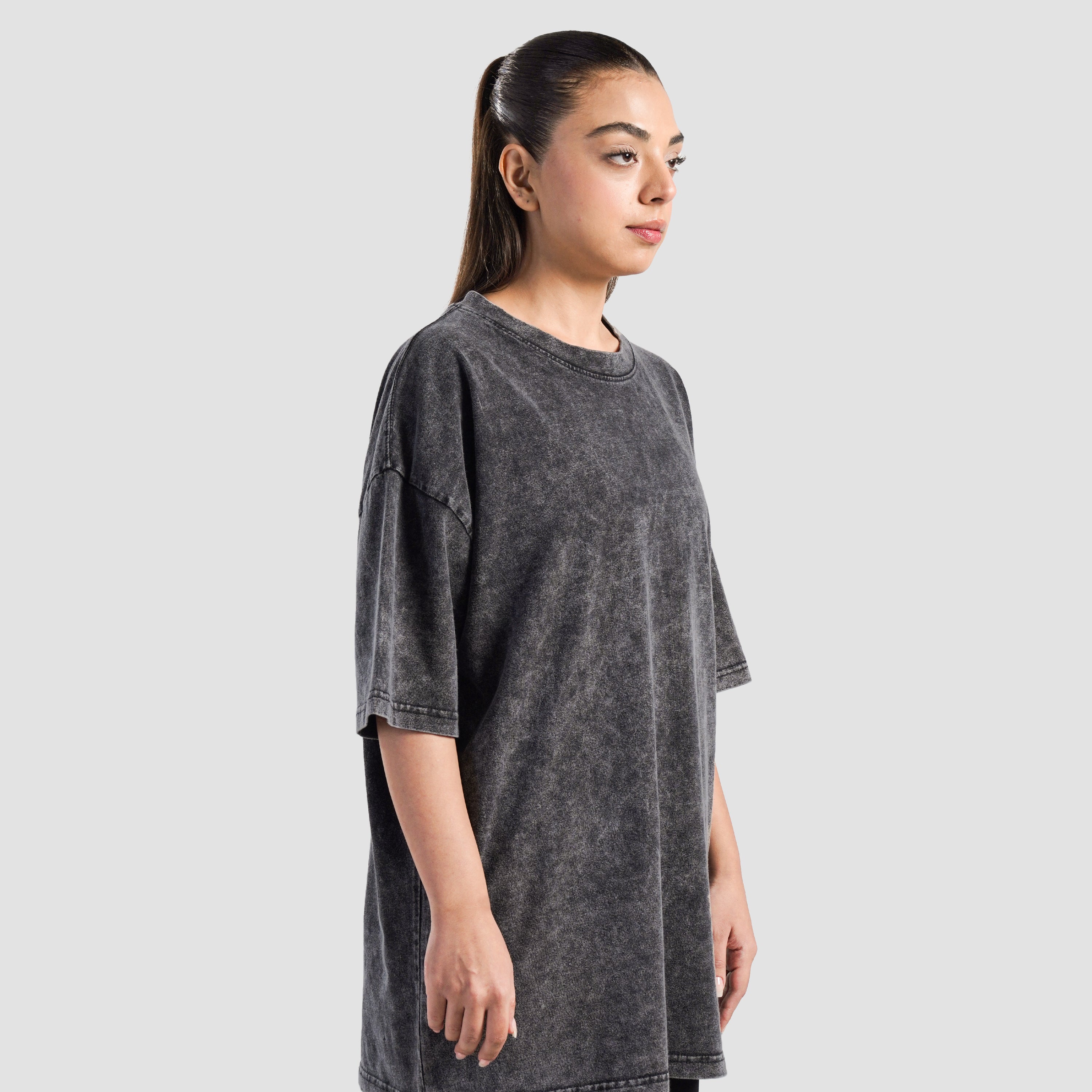 Core Stone Wash Tee (Black)