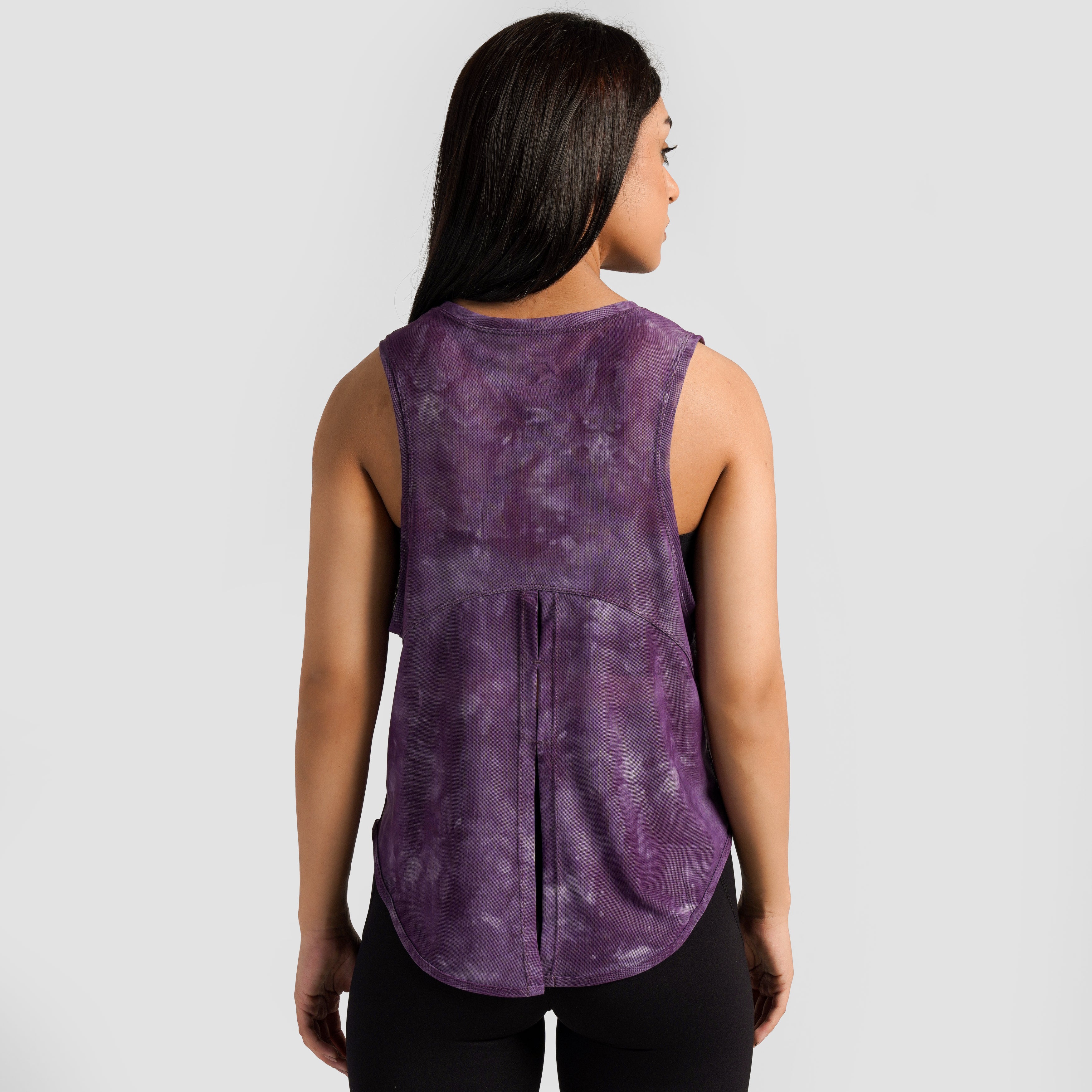 Vital Mesh Cover Up Top (Purple)