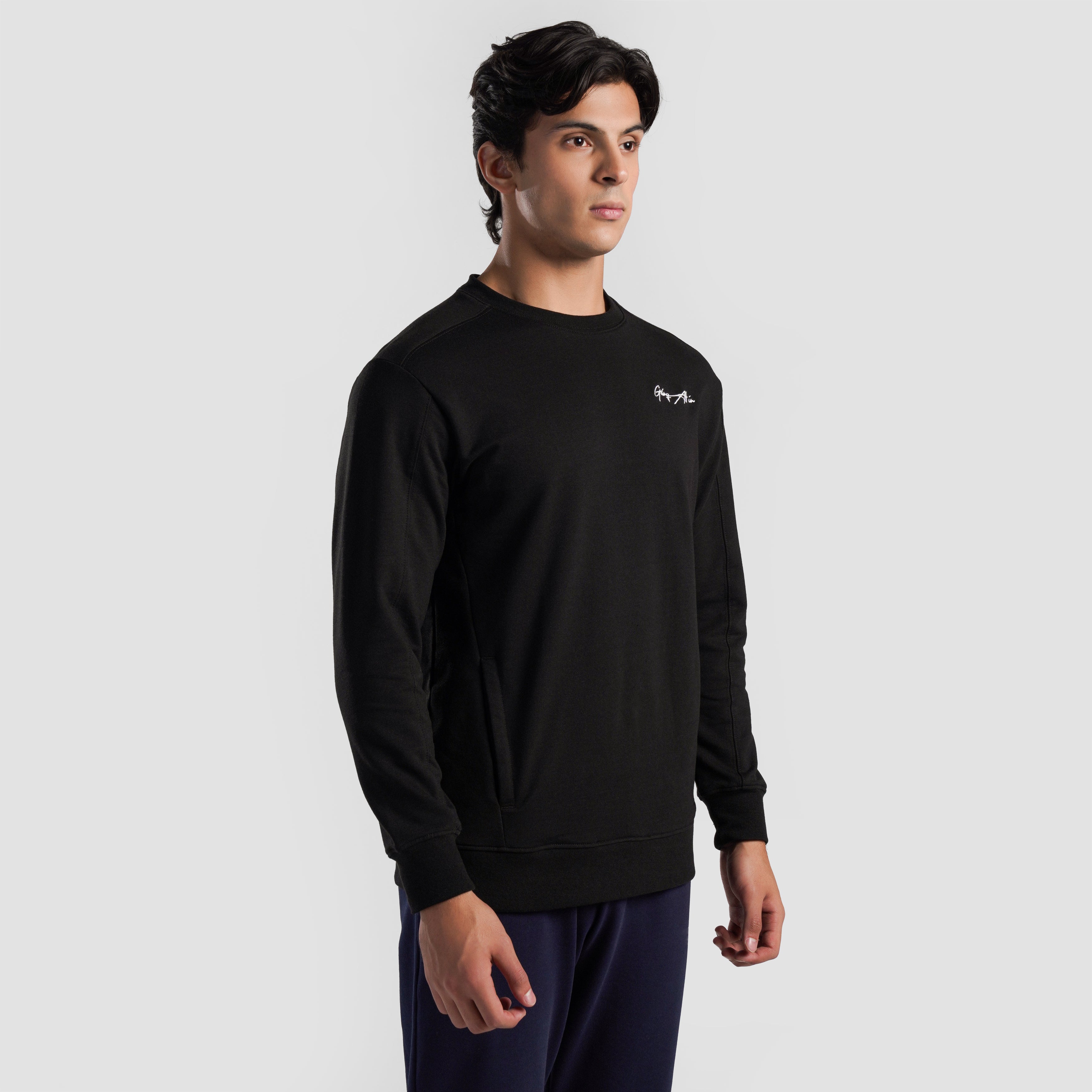 Athletic SweatShirt (Black)